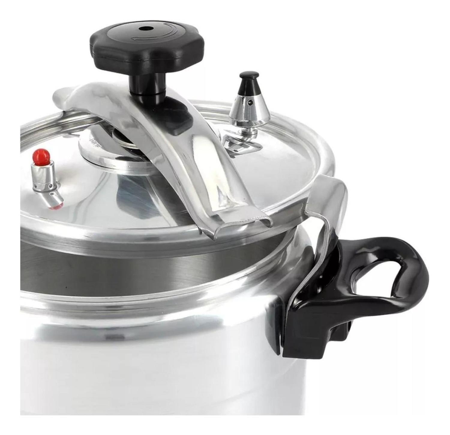 Olla Presión Aluminio DLX 3 LT Gris-2