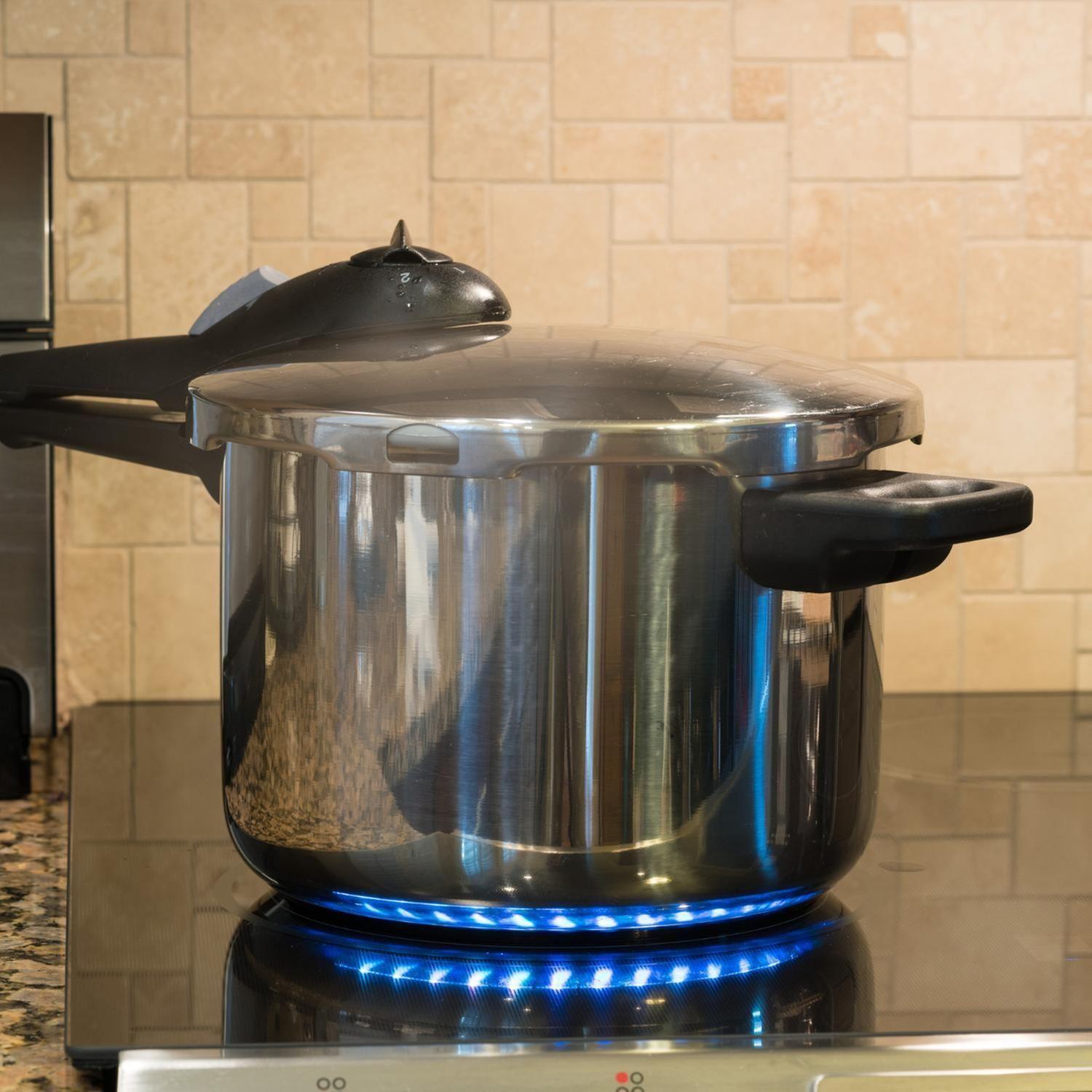 Olla Presión Aluminio DLX 3 LT Gris-4