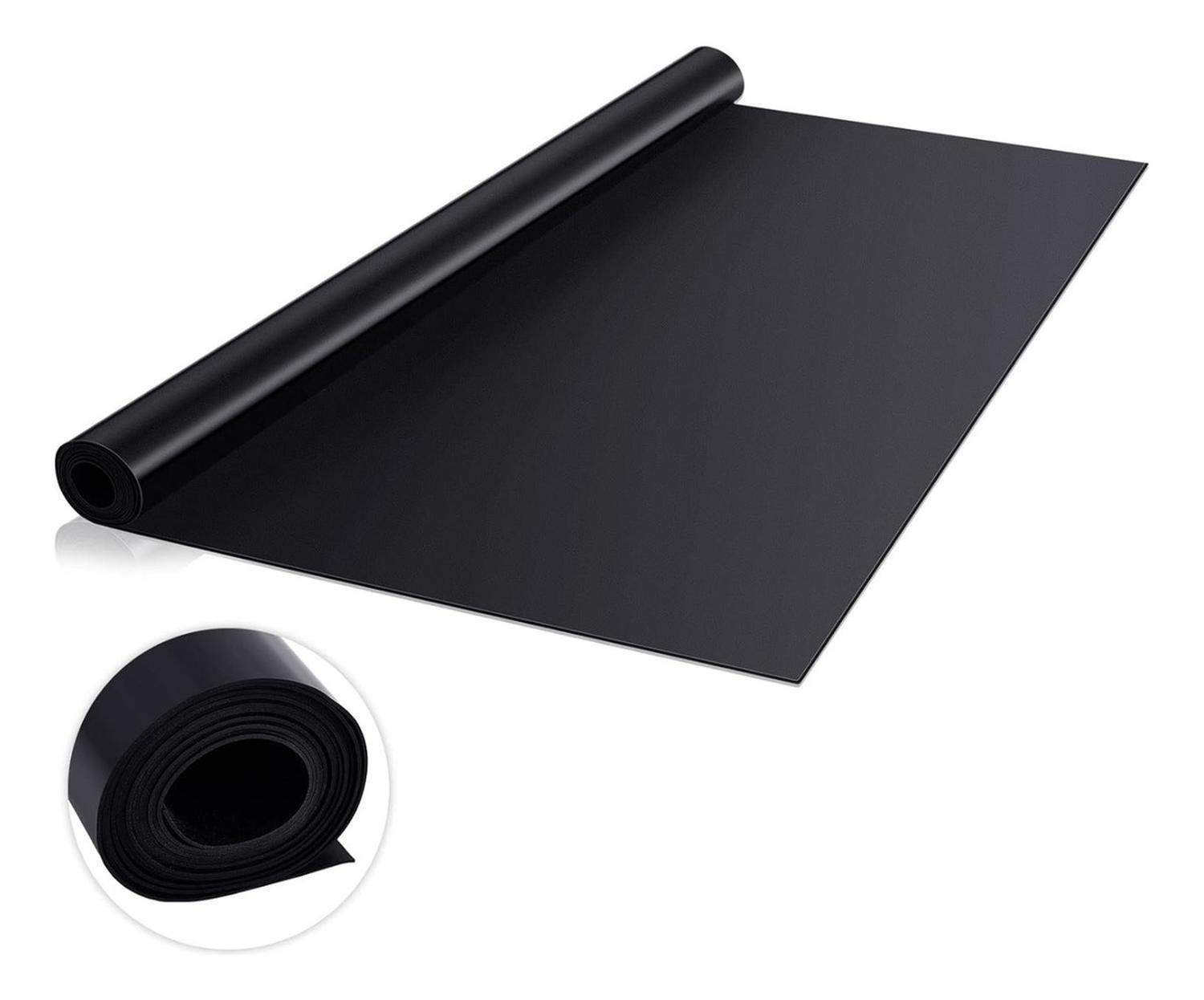 Set 2 Láminas Antiadherente Parrillas Reutilizable Negro-2