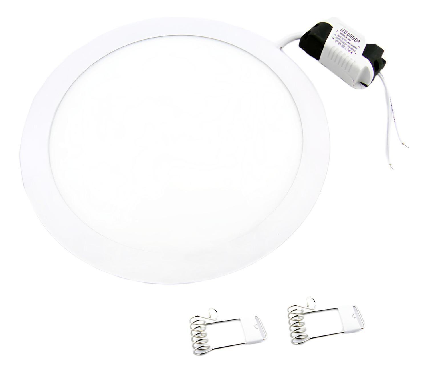 Foco LED Panel 18 Watt Sobrepuesto Luz Fría-3