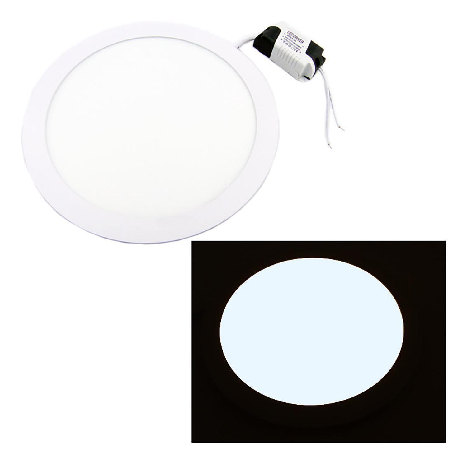 Foco LED Panel 18 Watt Sobrepuesto Luz Fría-4