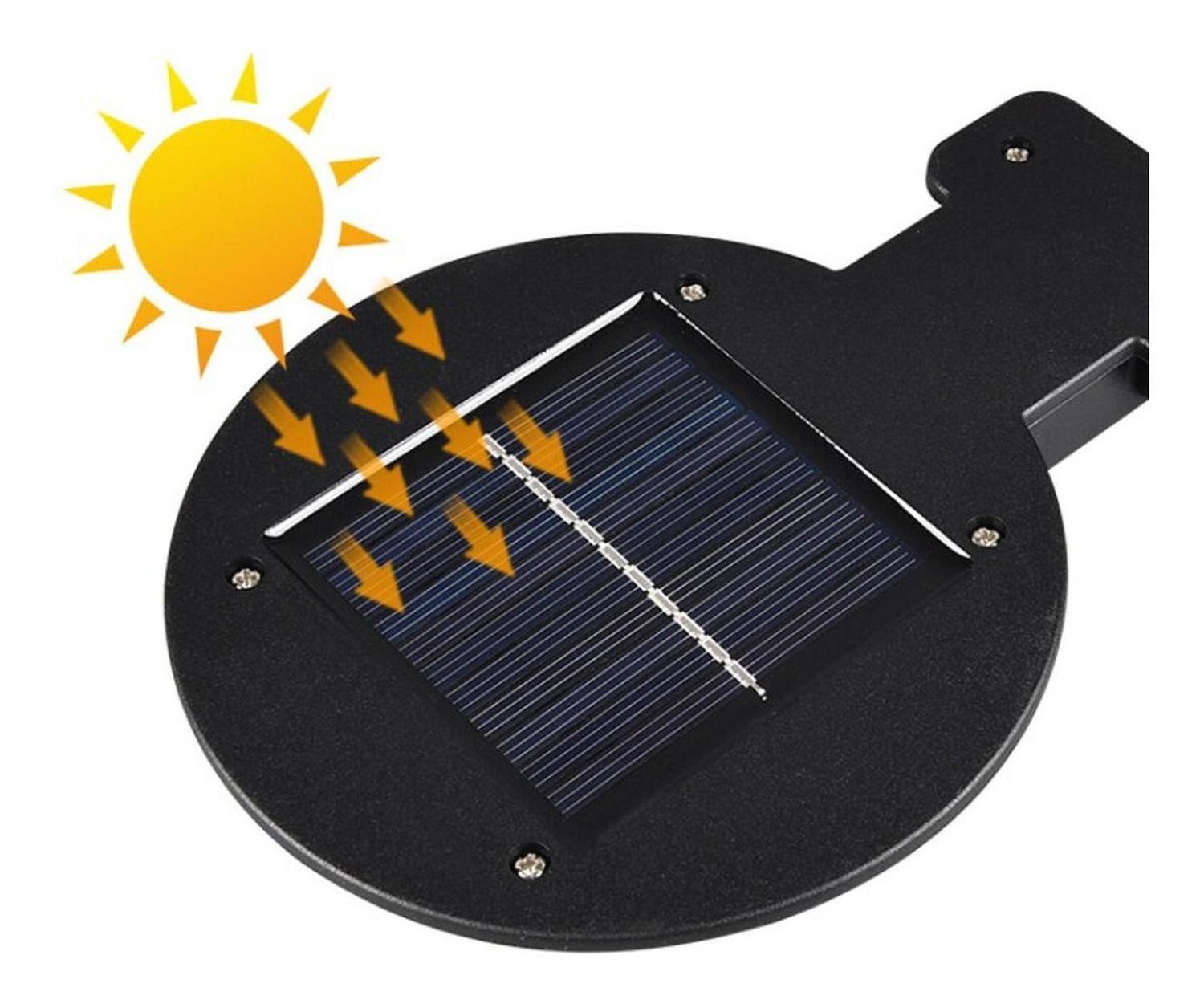 Foco Solar LED Sensor Movimiento Luz-3