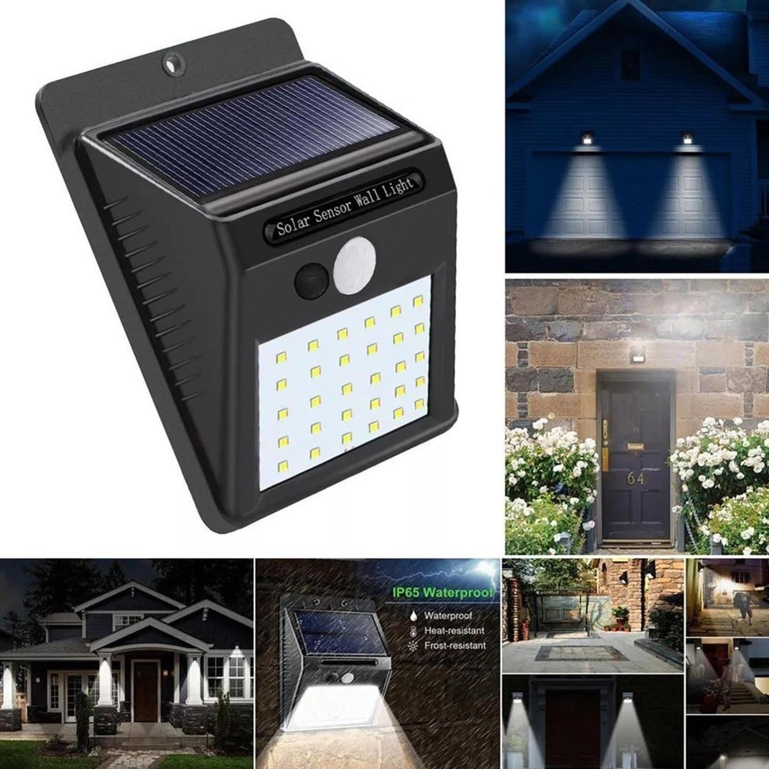 Foco Solar 30 LED Sensor Movimiento-5