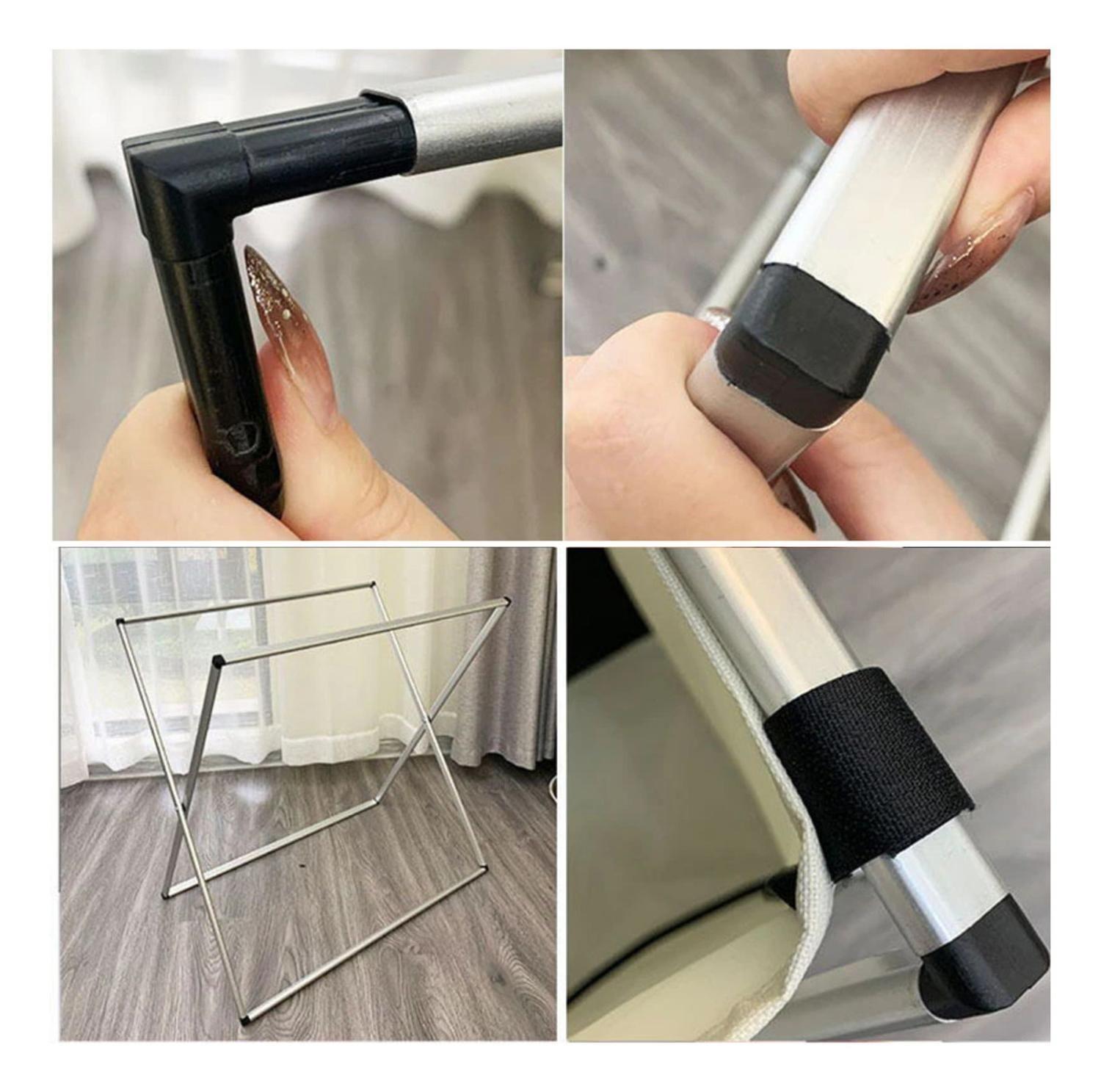 Canasto Cesta Organizador Ropa Plegable XL Negro-2