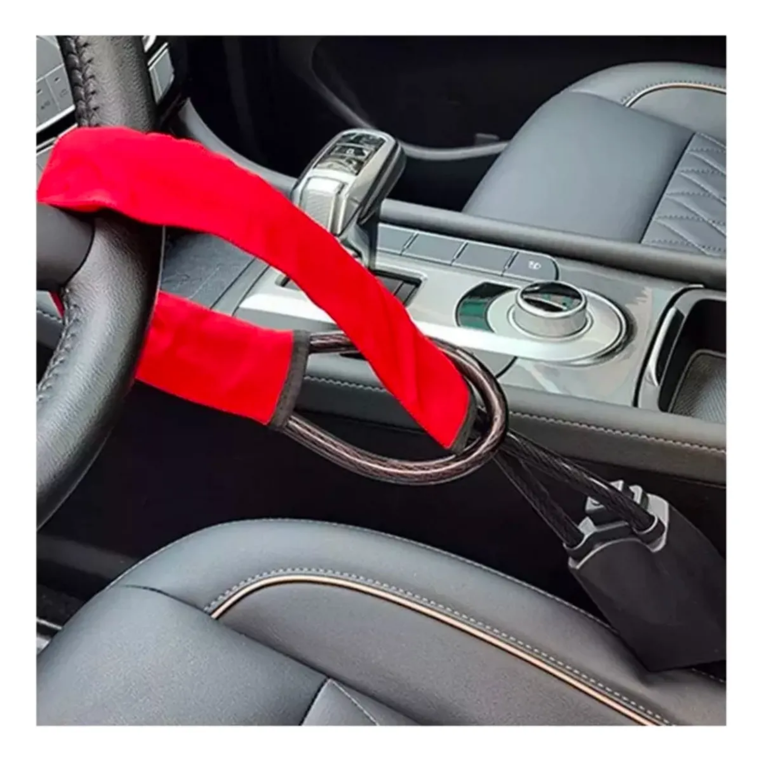 Trabavolante Conexión Cinturón Bloqueo Antirrobo 65x5,7 CM-5