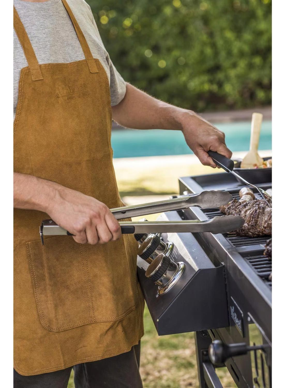 Pechera Delantal Multiuso Marrón-3