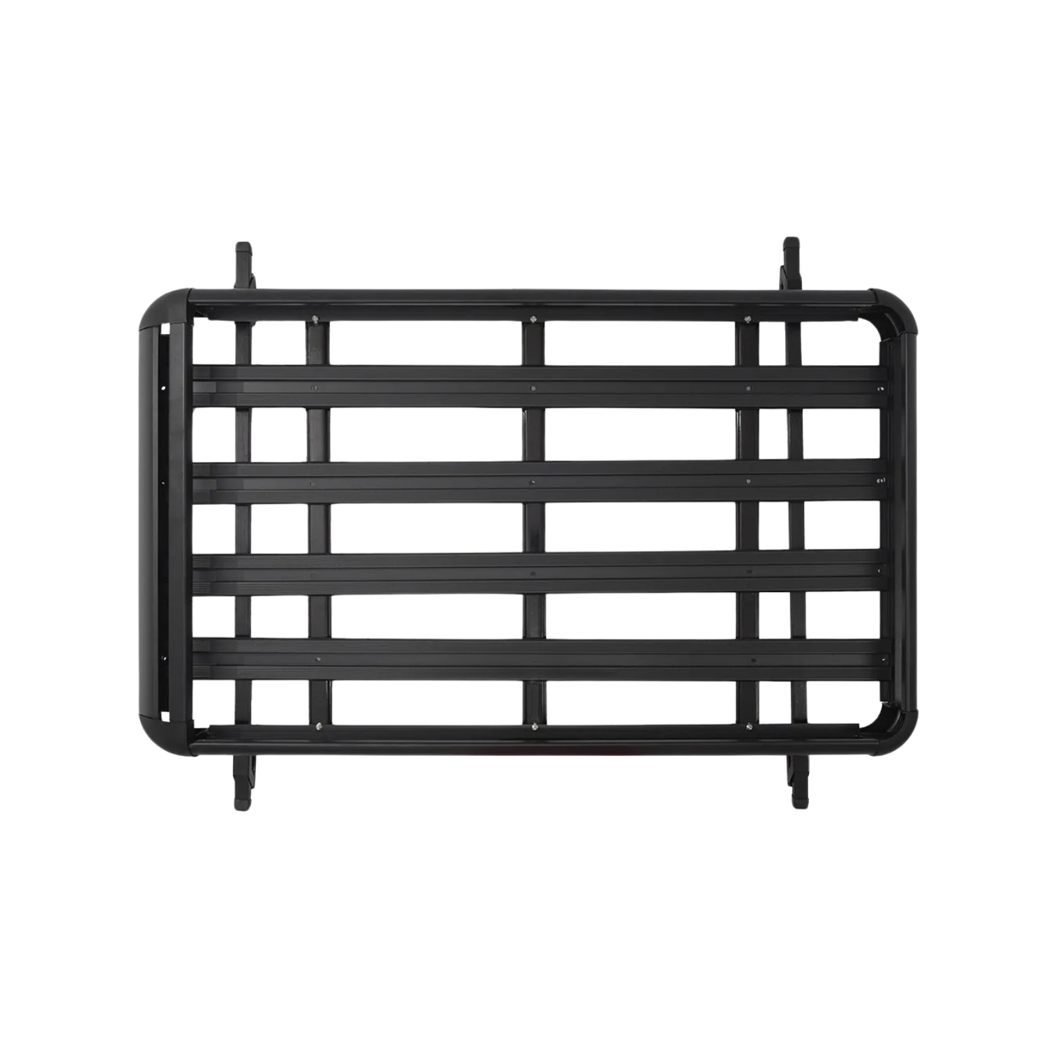 Parrila Techo Automóvil Aluminio 15x90x130 CM Barras Porta Equipaje Negro-5