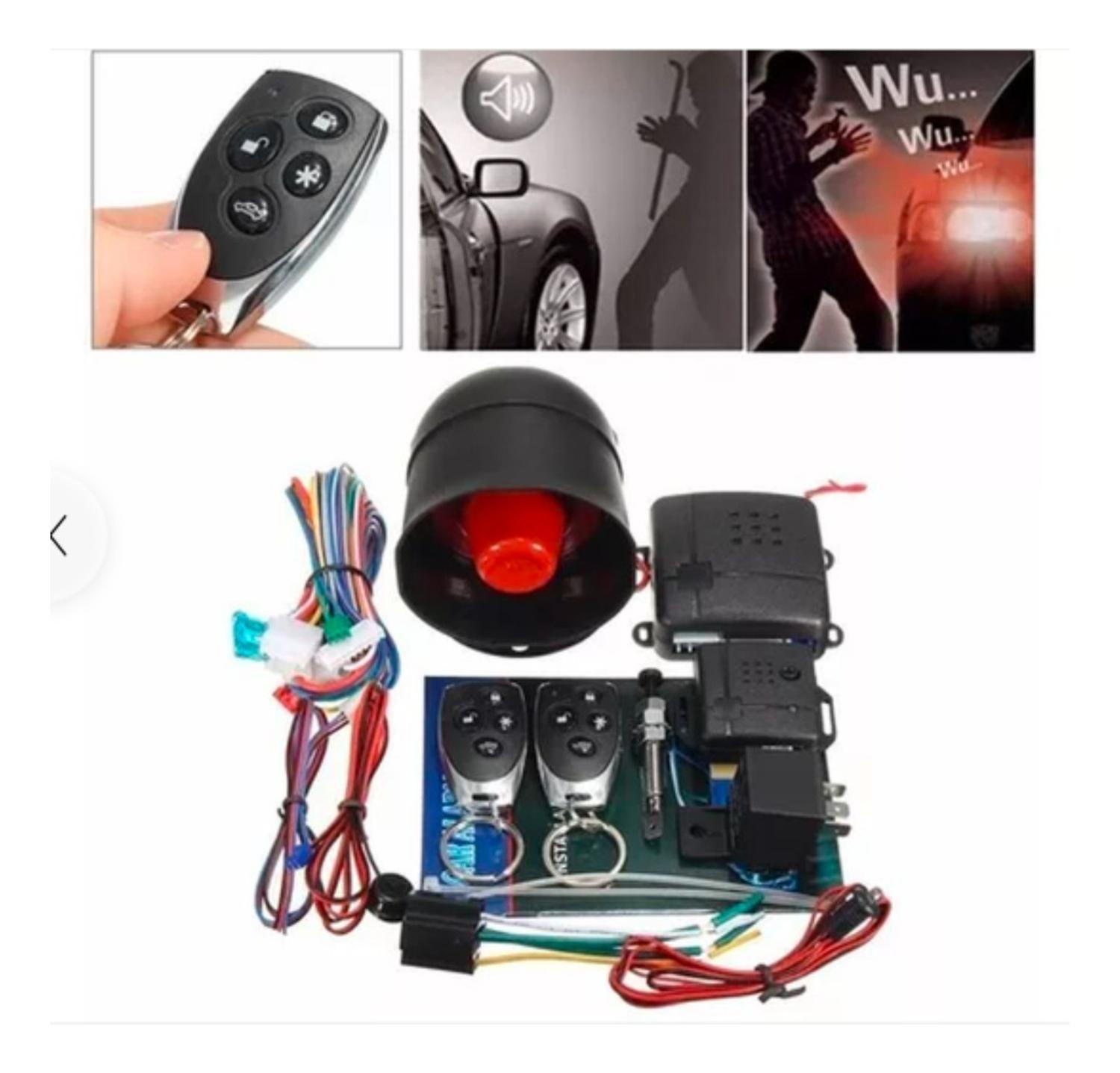 Alarma Auto Sistema Anti Robos Seguridad 2 Mandos-4