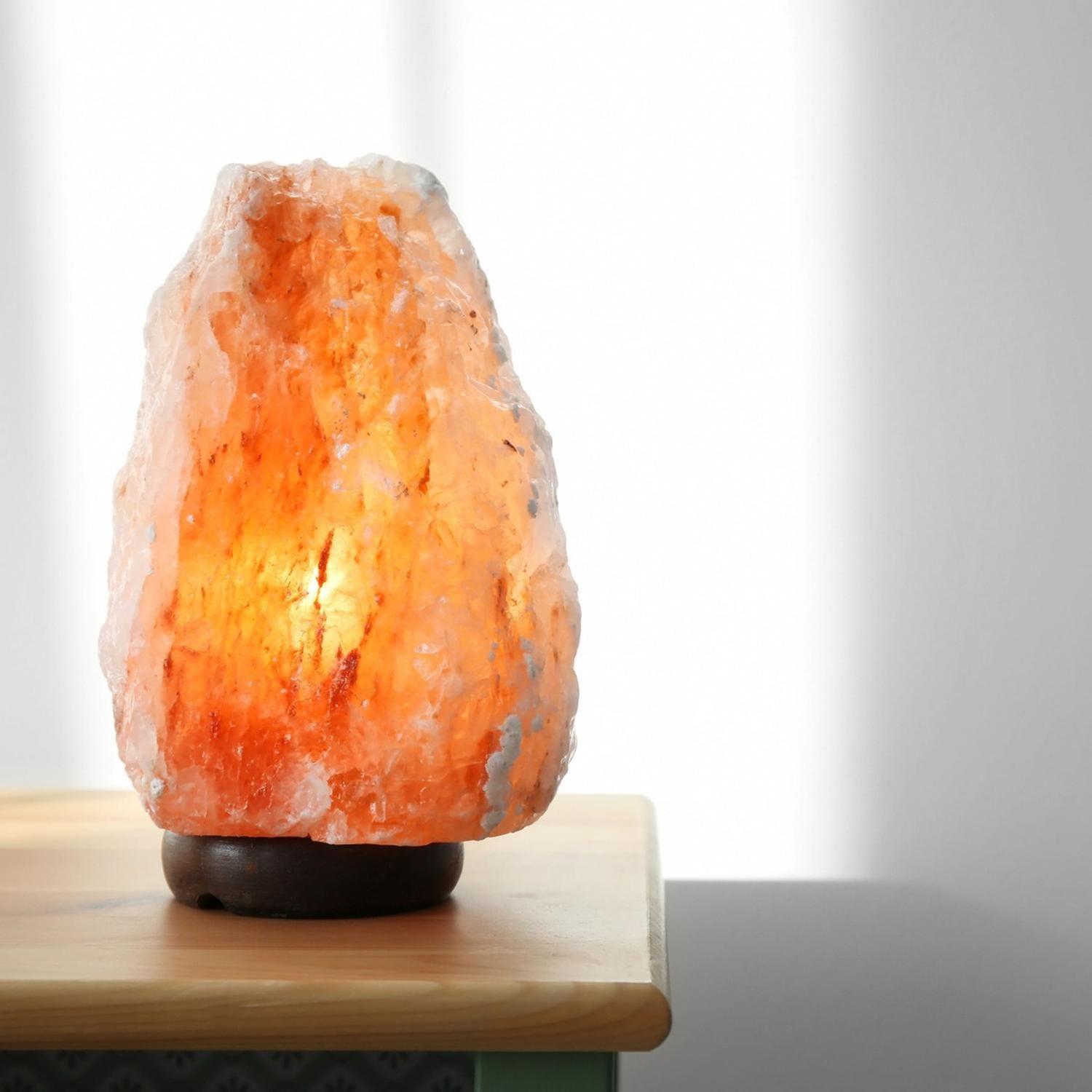 Lámpara Mesa Sal Del Himalaya Piedra 2 - 3 KG-2