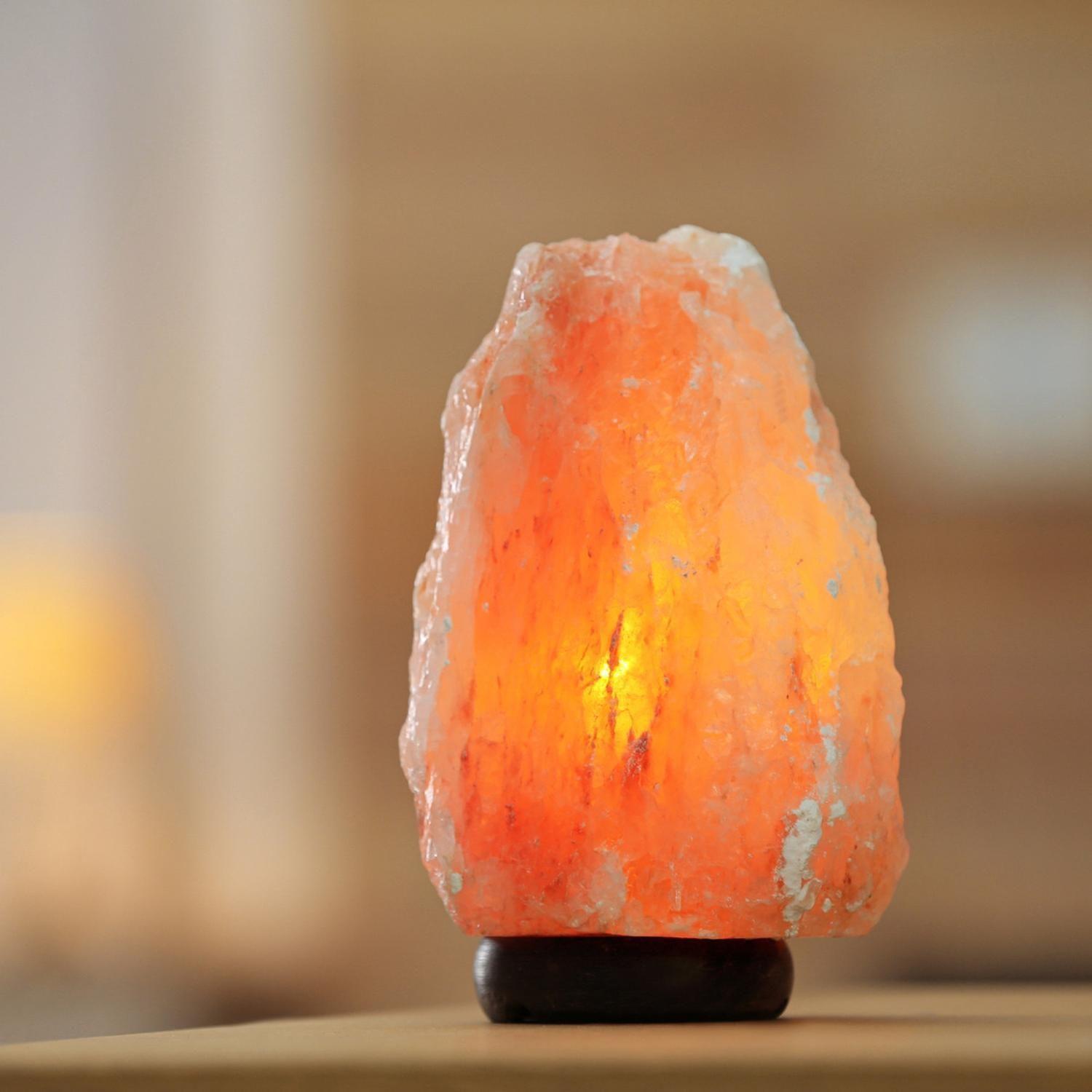 Lámpara Mesa Sal Del Himalaya Piedra 2 - 3 KG-3