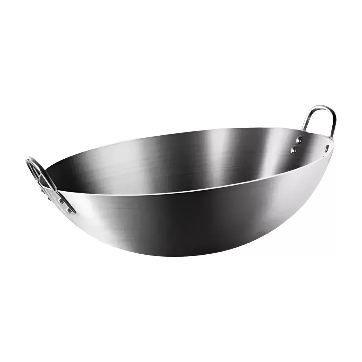 Olla Disco Acero Inoxidable Cocina Más Tapa 50 CM-2