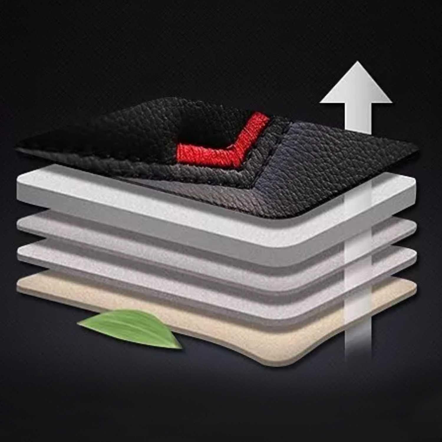 Kit Fundas Cubre Asiento Eco Cuero Auto Almohadilla Luxury-6