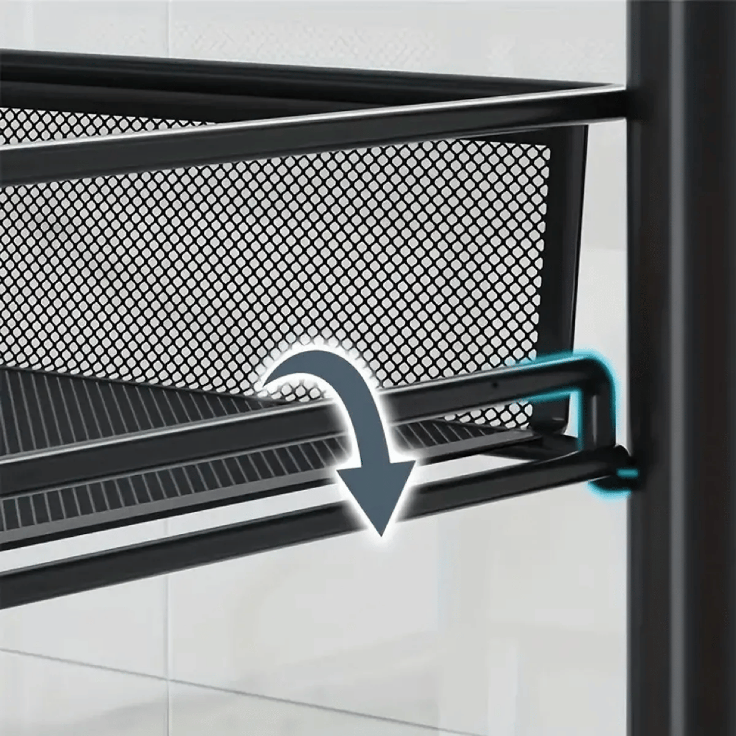 Carro Organizador Multiuso 4 Niveles 84x41x19 CM Metal-4