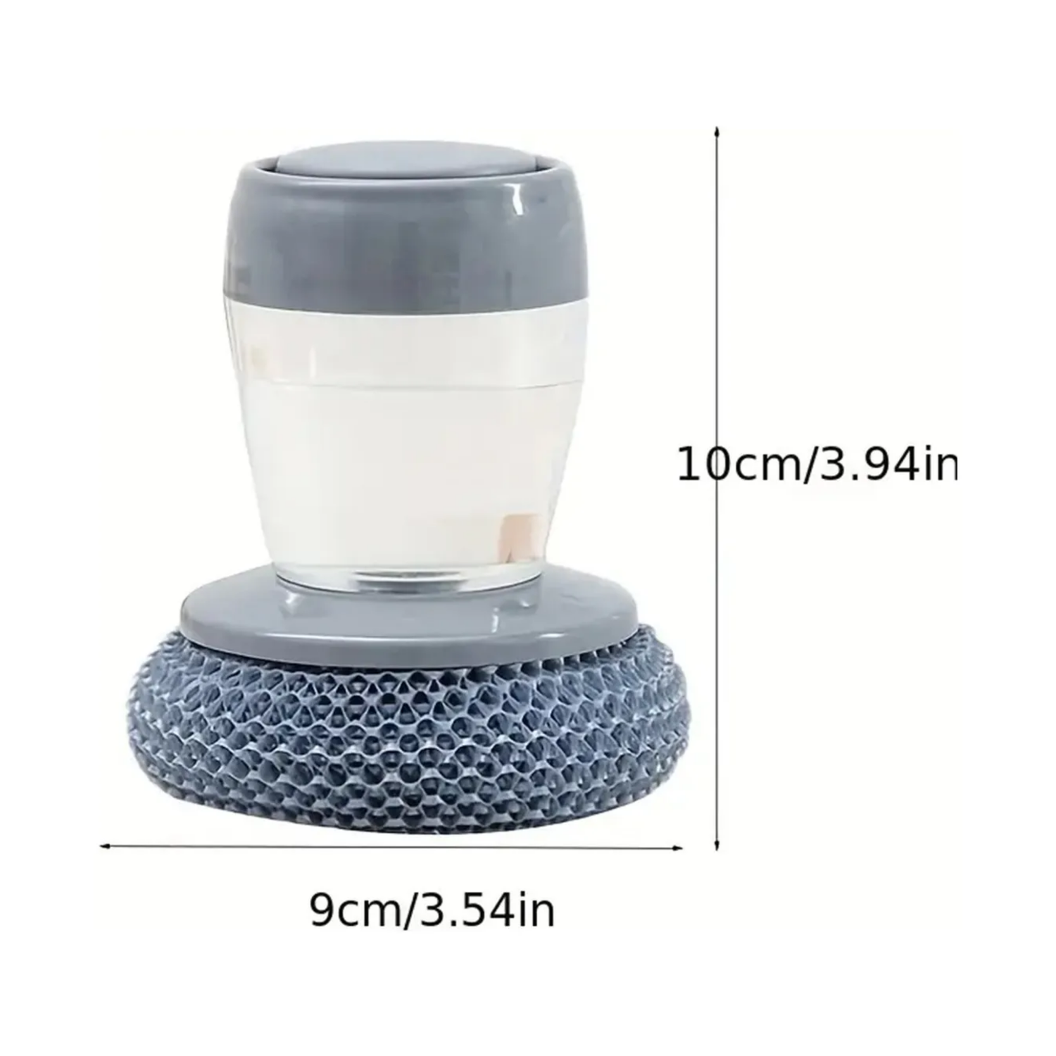 Mango Fregador Ollas Acero Inoxidable 21,8x3,6 CM-2