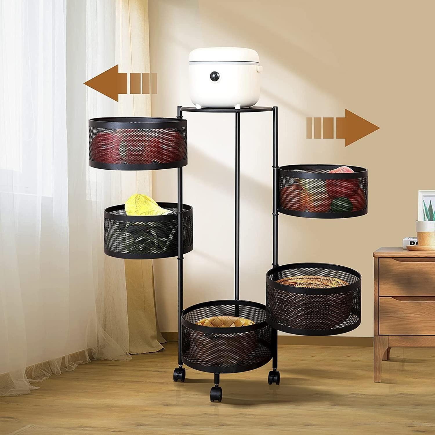 Organizador Cocina Metal 5 Niveles 90x34x34 CM-2