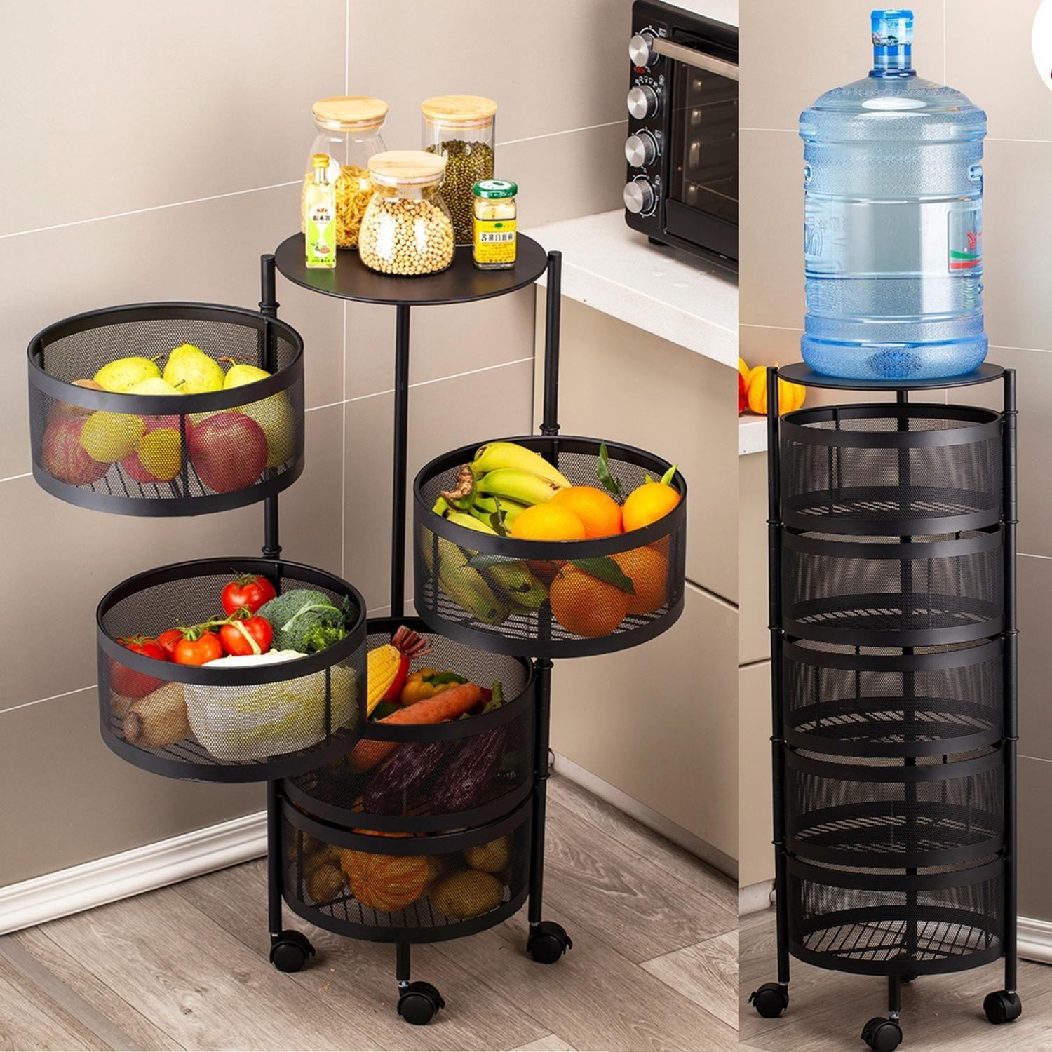 Organizador Cocina Metal 5 Niveles 90x34x34 CM-4
