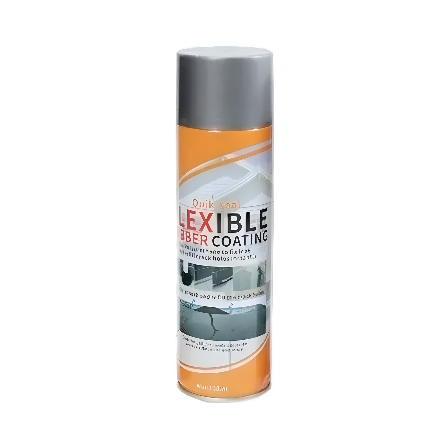 Sellador Instantáneo Fuga Agua Techo Tubería Aerosol 700 ML Gris-2