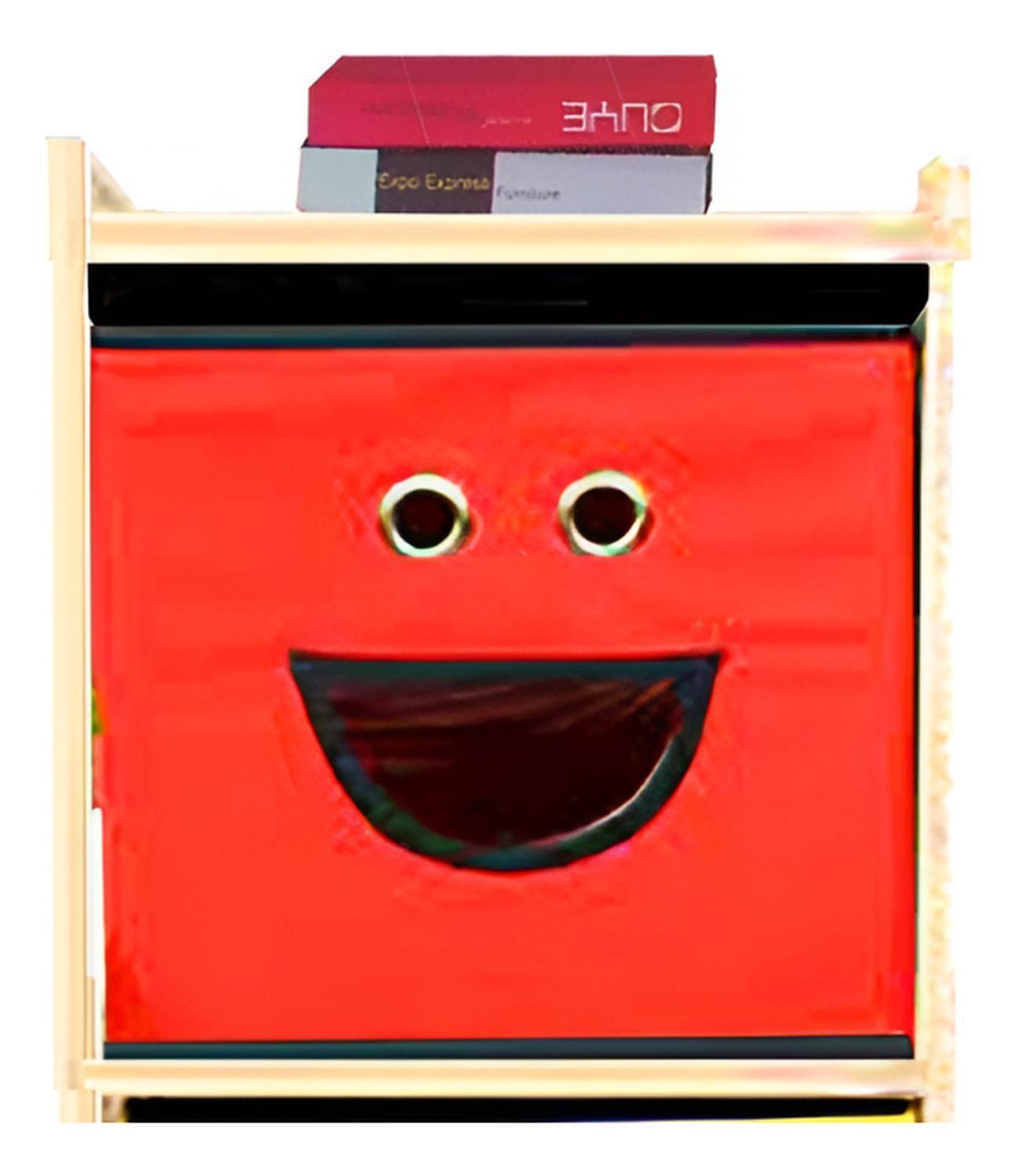 Estante Organizador Multicolor Madera Café Claro 31x28x70 CM-2