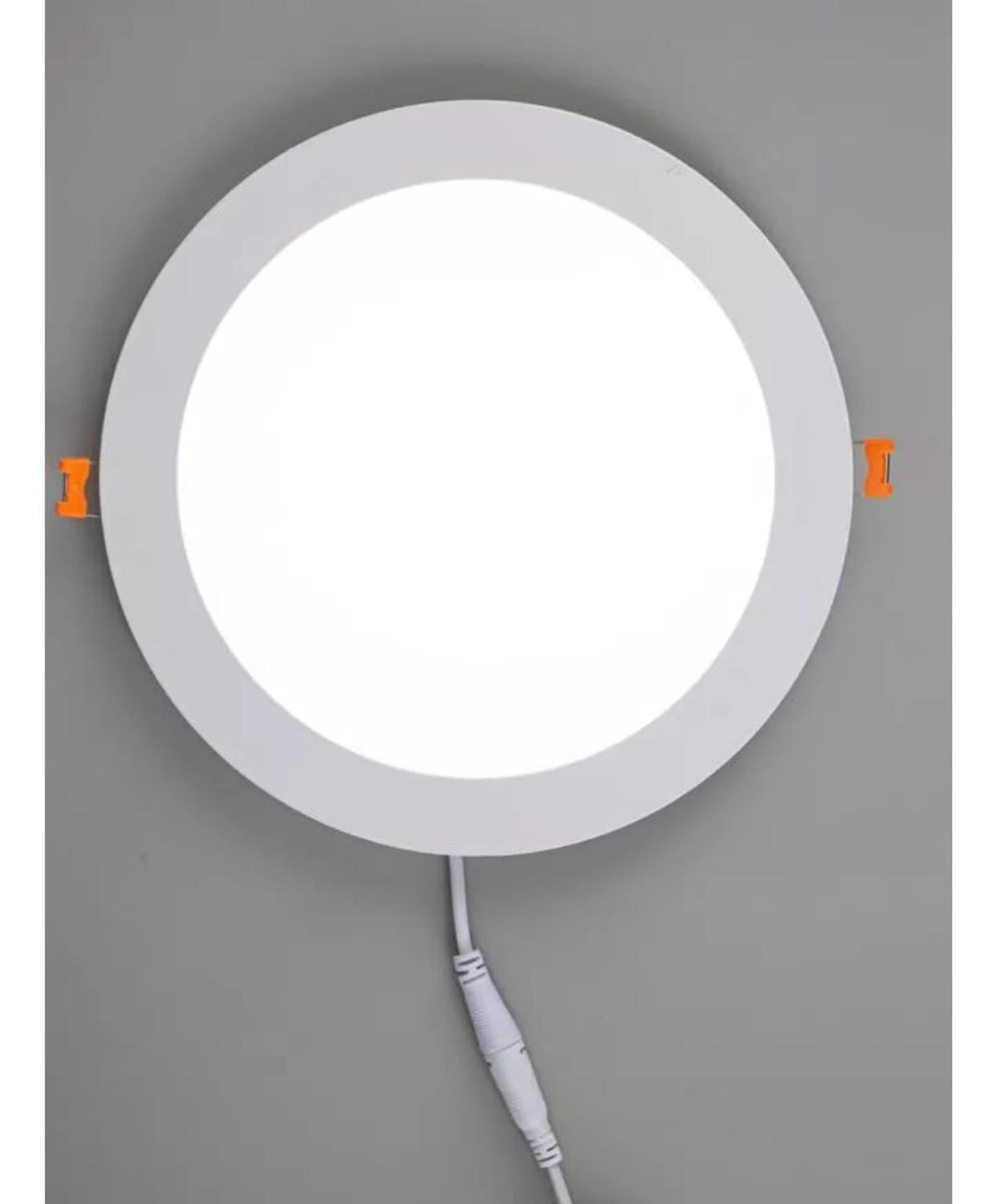 Foco LED Panel 12 Watt Luz Cálida 220 V-5