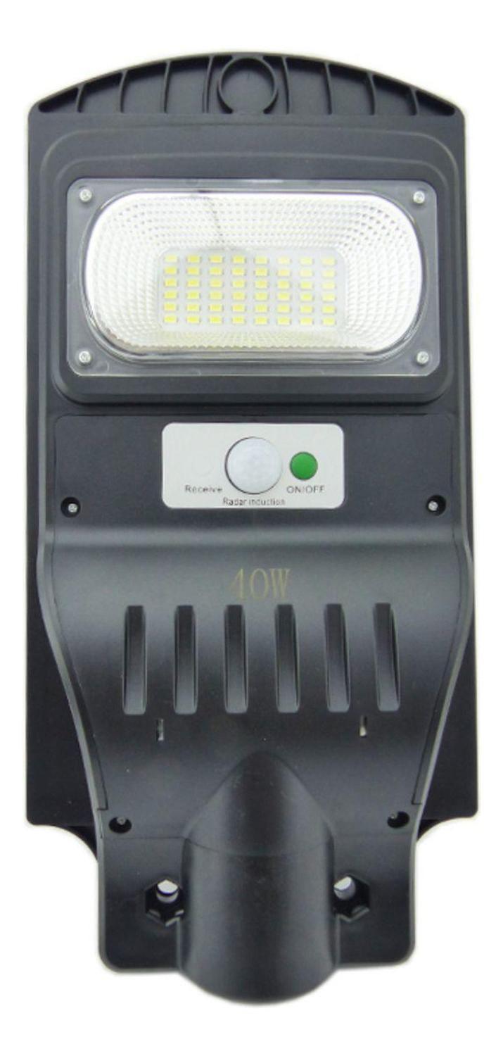 Foco Solar 48 LED 40 Watt Sensor Movimiento-0