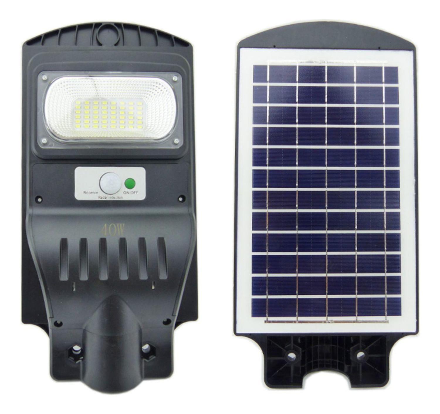 Foco Solar 48 LED 40 Watt Sensor Movimiento-1