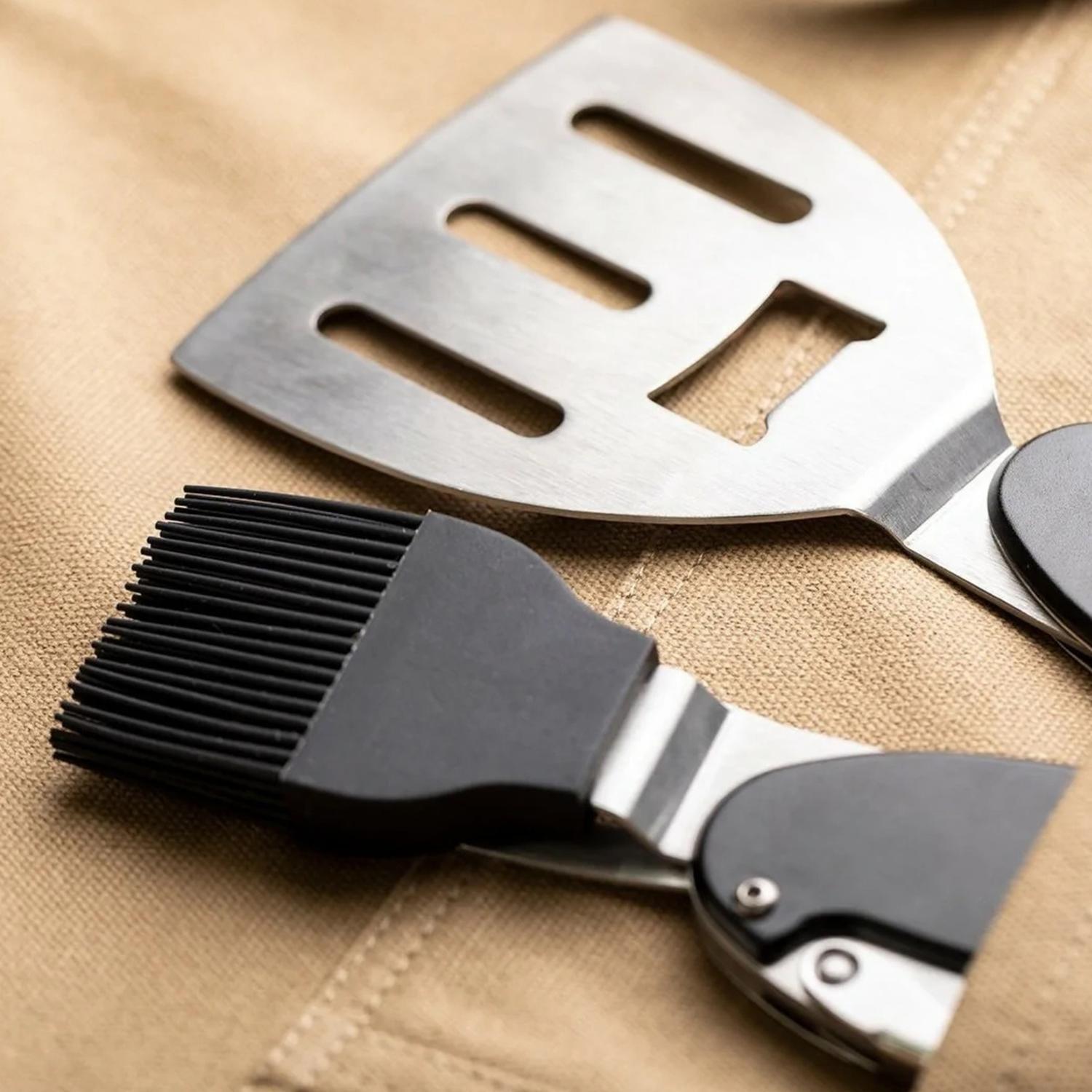 Delantal Pechera 100% Algodón Vurcex Khaki-4