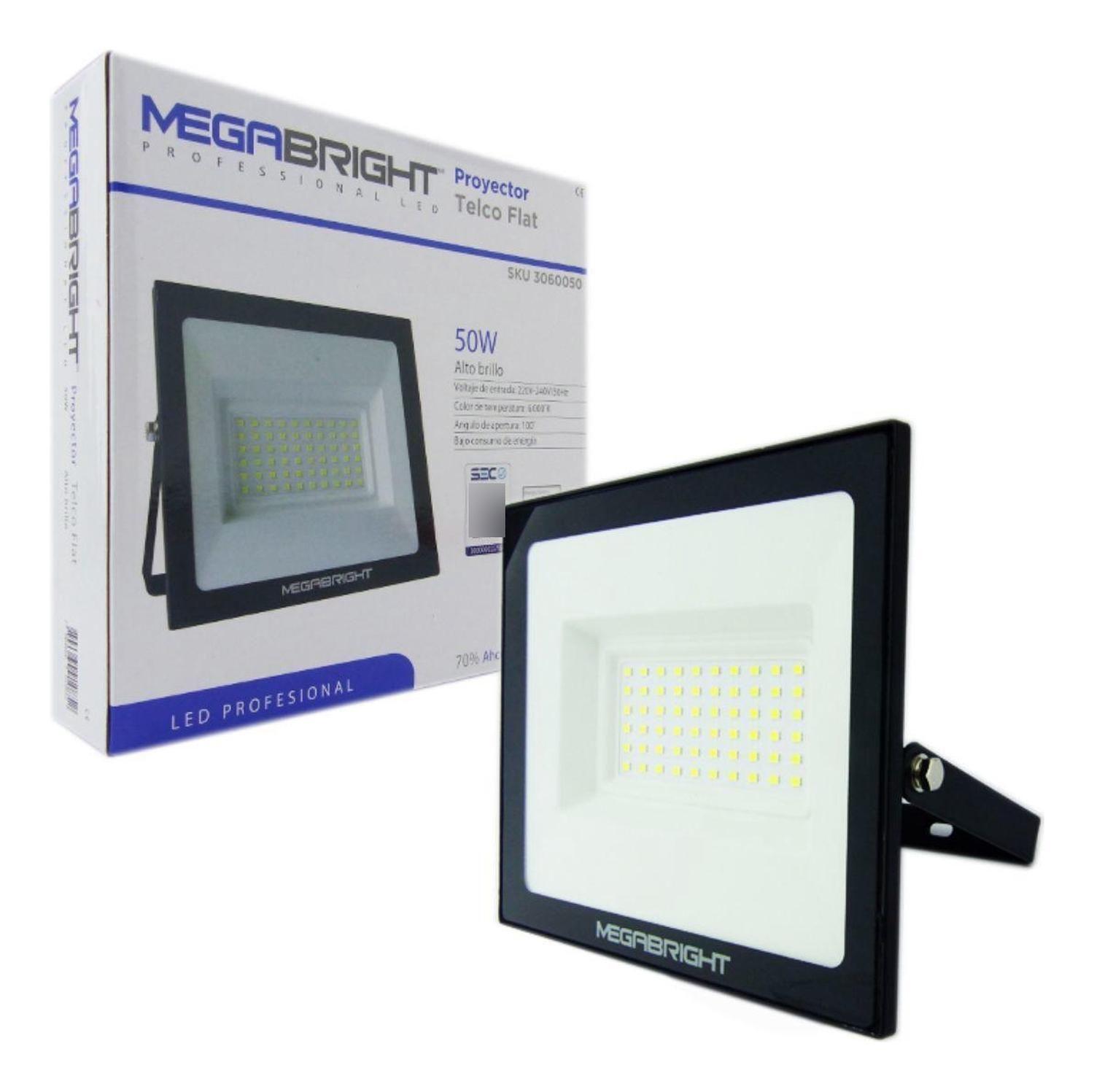 Foco Halógeno LED 50 Watt Luz Fría 6000 Lúmenes-2