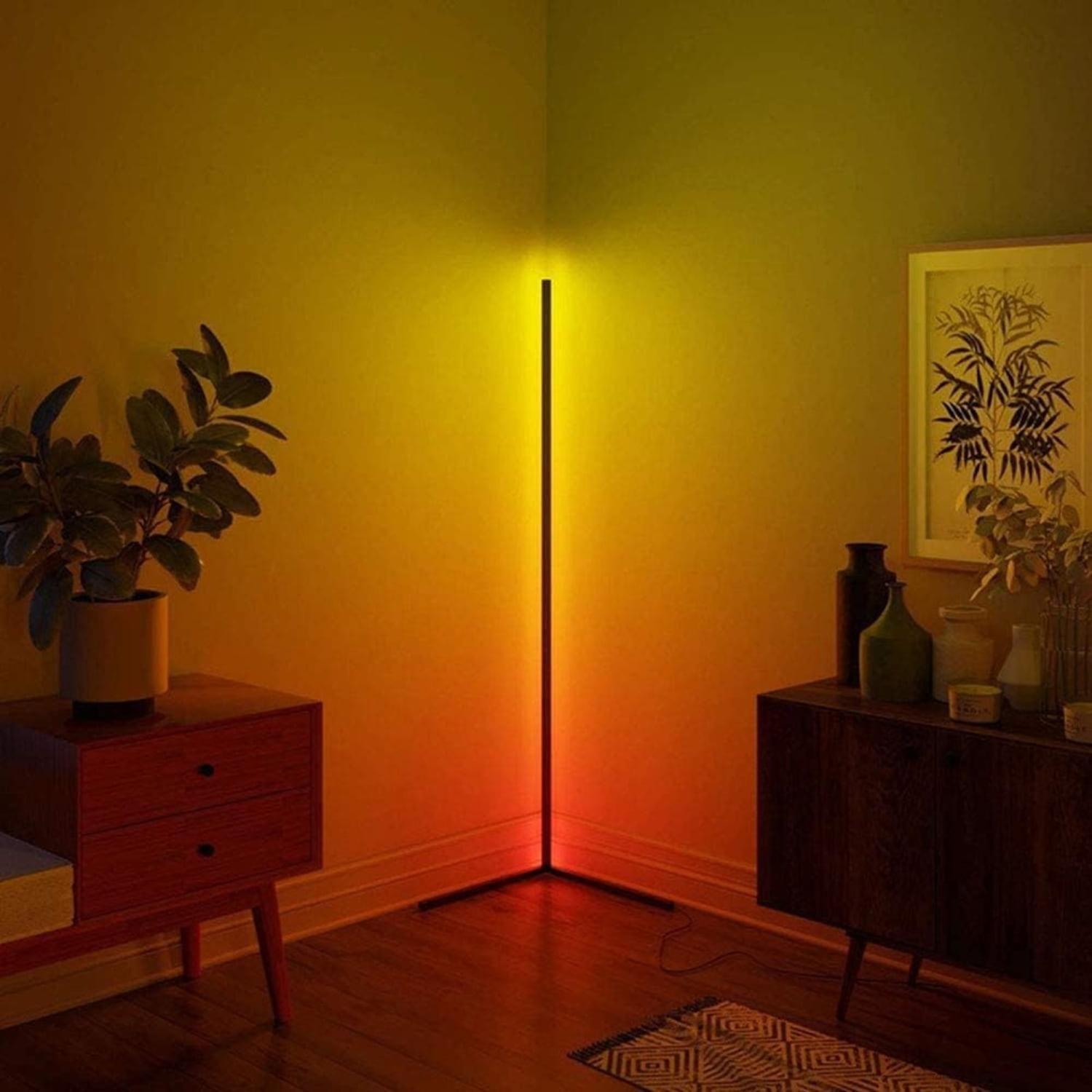 Lámpara Pie LED RGB Control Remoto 130 CM-2