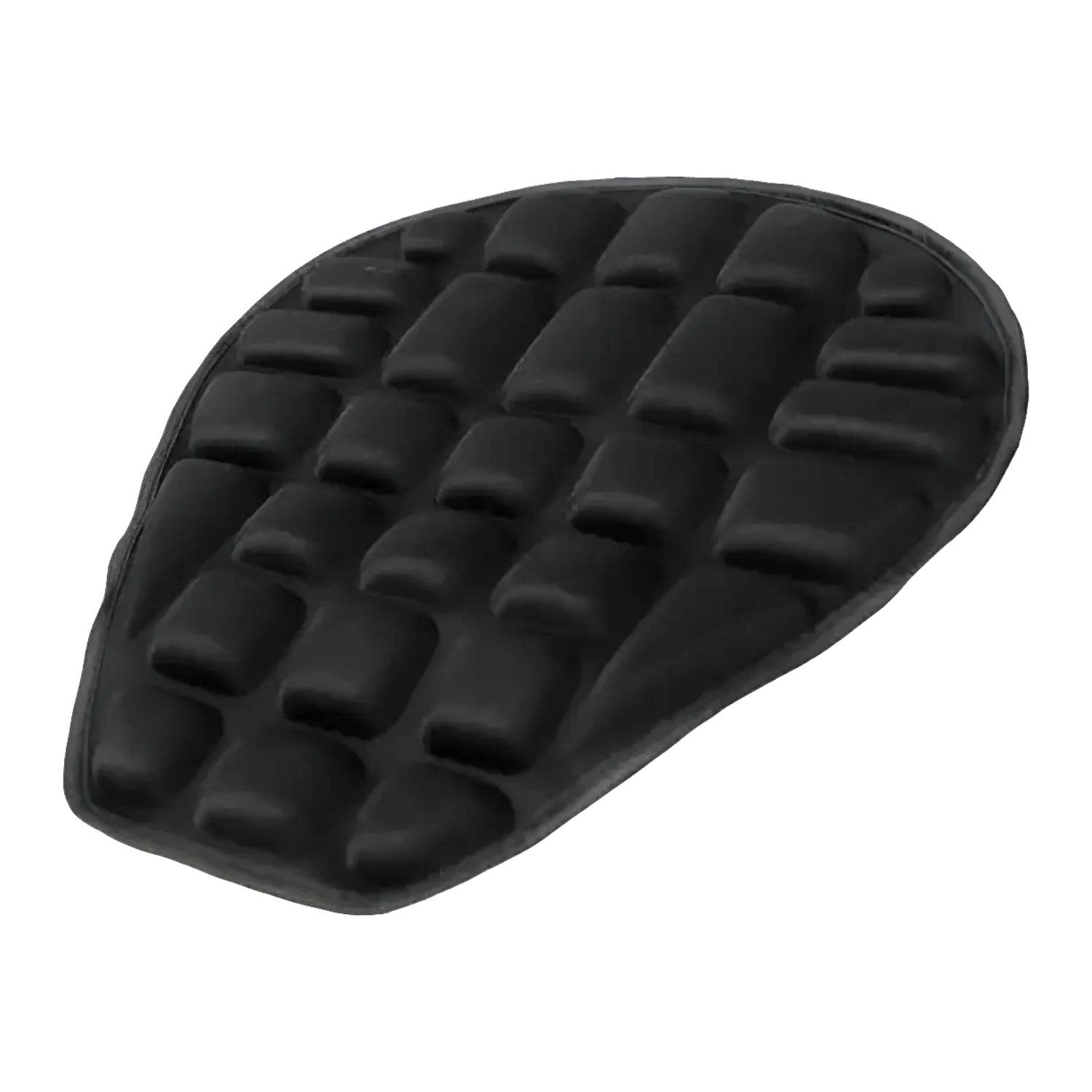 Cojín Acolchado Universal Ajustable Asiento Moto Negro-0