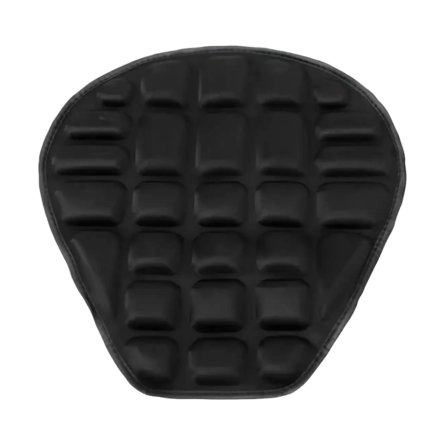 Cojín Acolchado Universal Ajustable Asiento Moto Negro-1