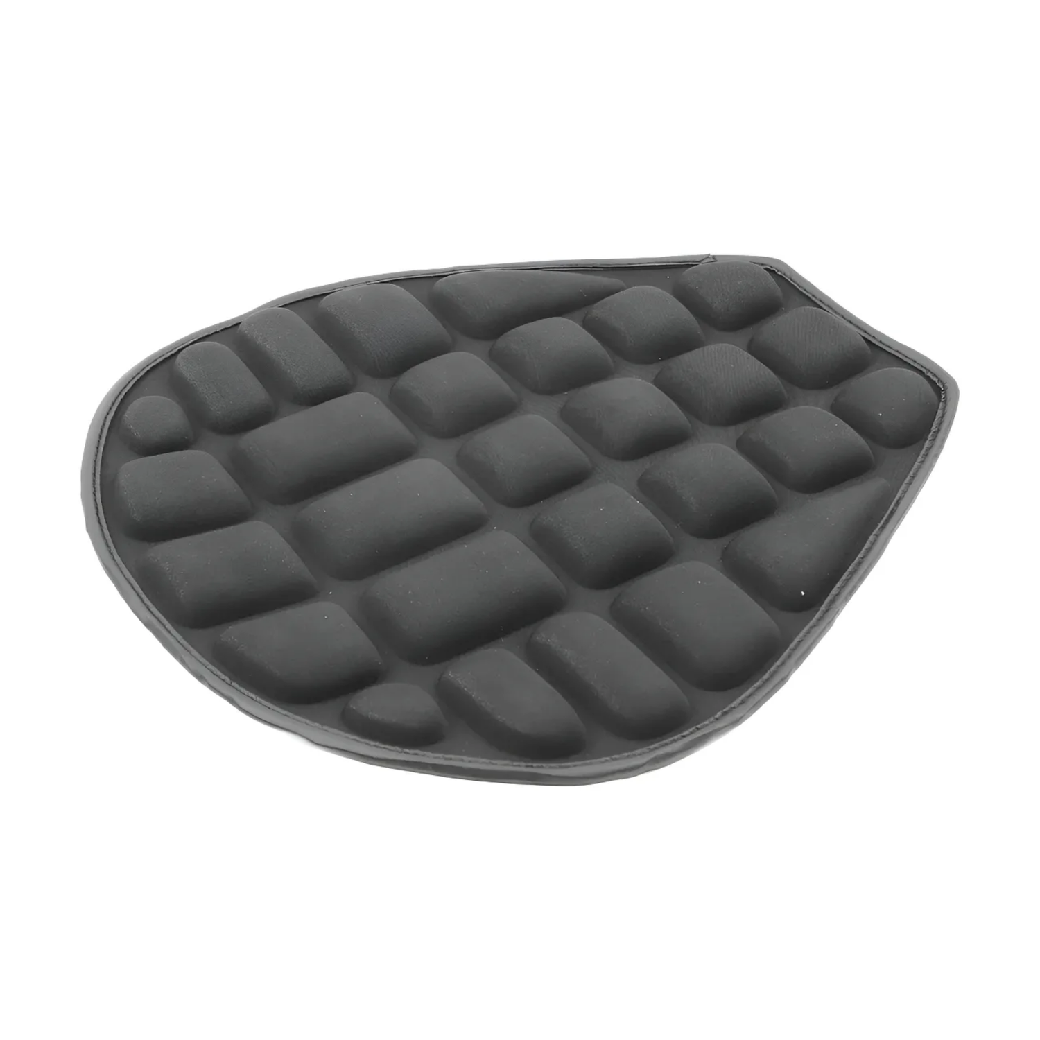 Cojín Acolchado Universal Ajustable Asiento Moto Negro-2
