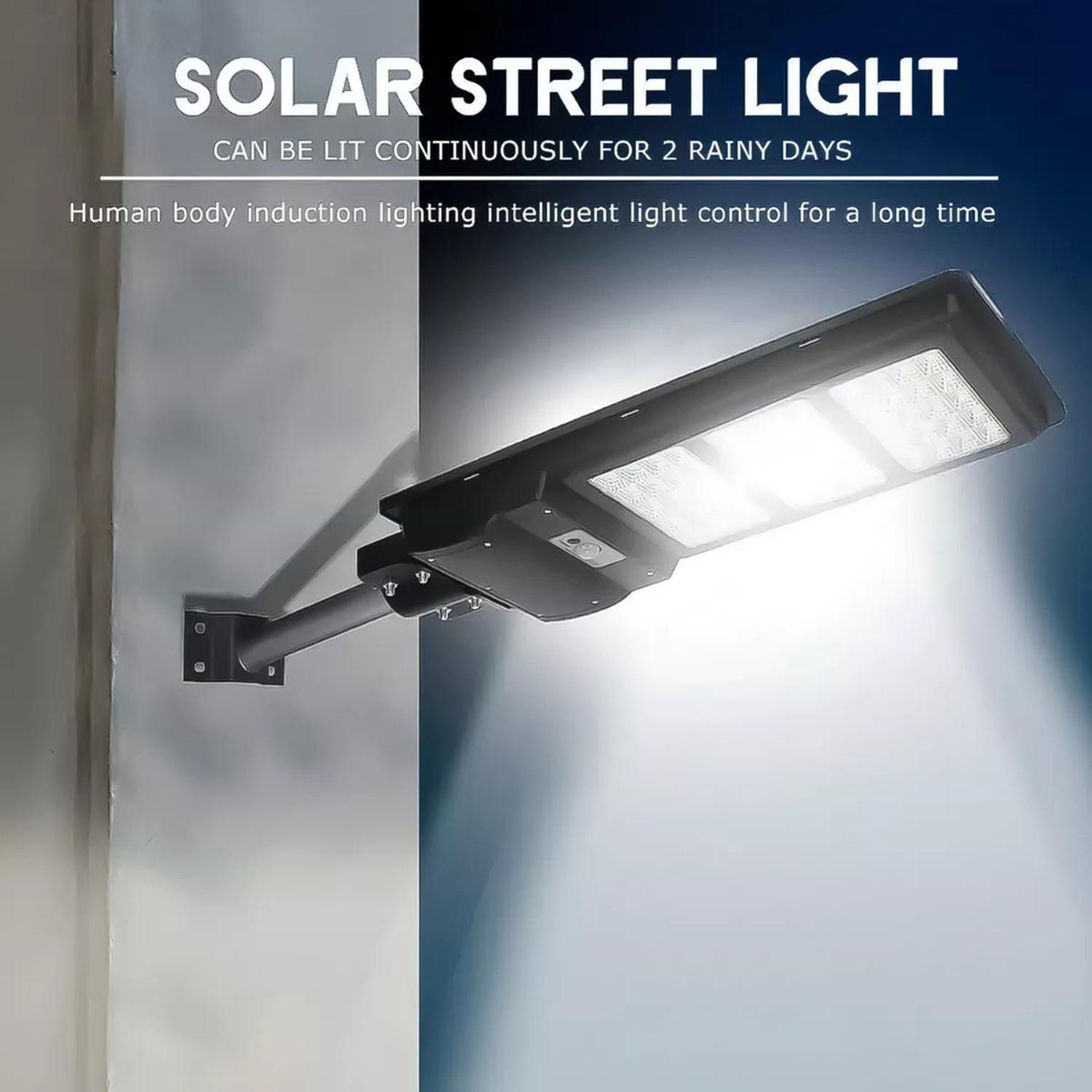 Foco Exterior 200 Watt Luz Solar LED Soporte-5