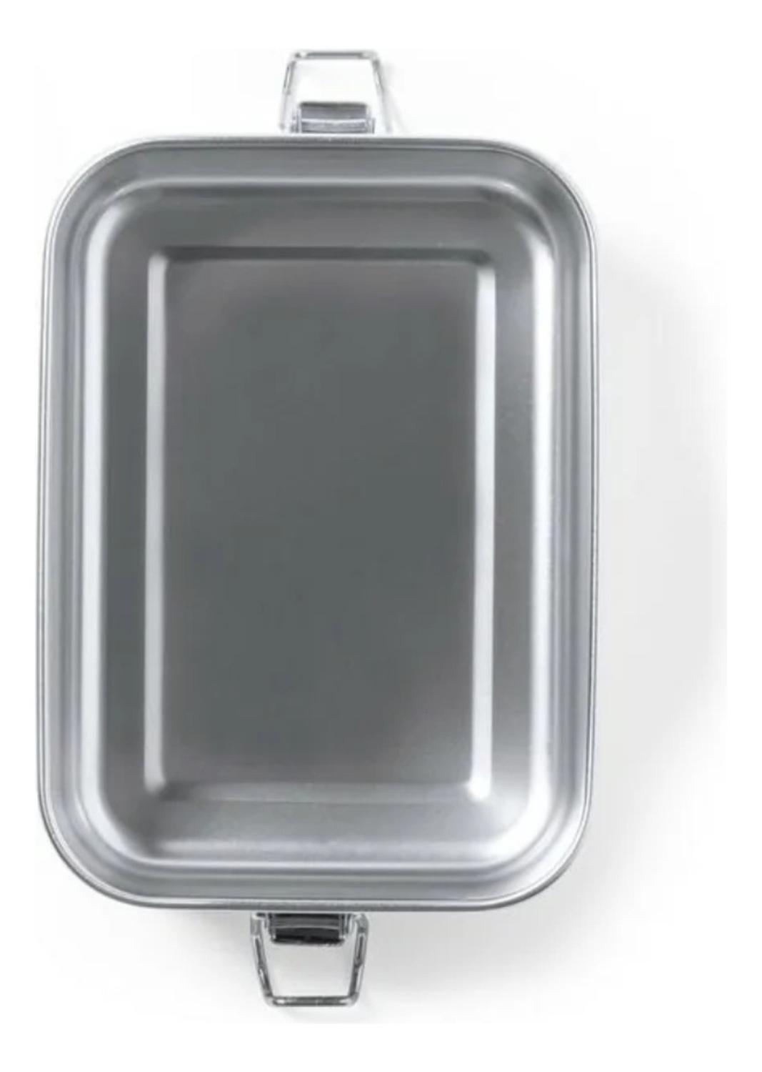 Contenedor Tupper Hermético Acero Inox. Bambú Plastil 800 ML-5