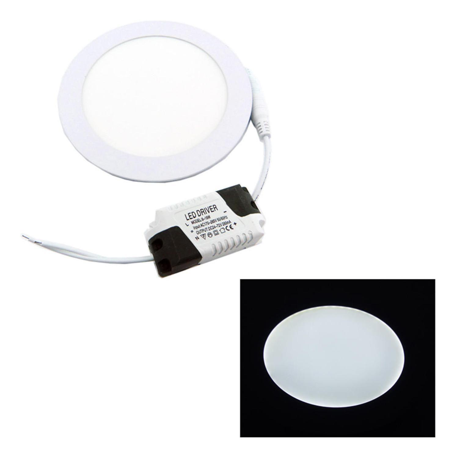 Foco LED Panel 12 Watt Luz Blanca 220 V-4