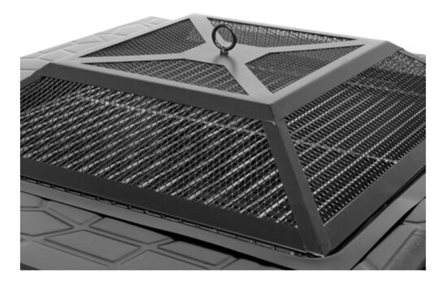 Fogón Brasero Parrilla Cooler Metal 3 en 1-2