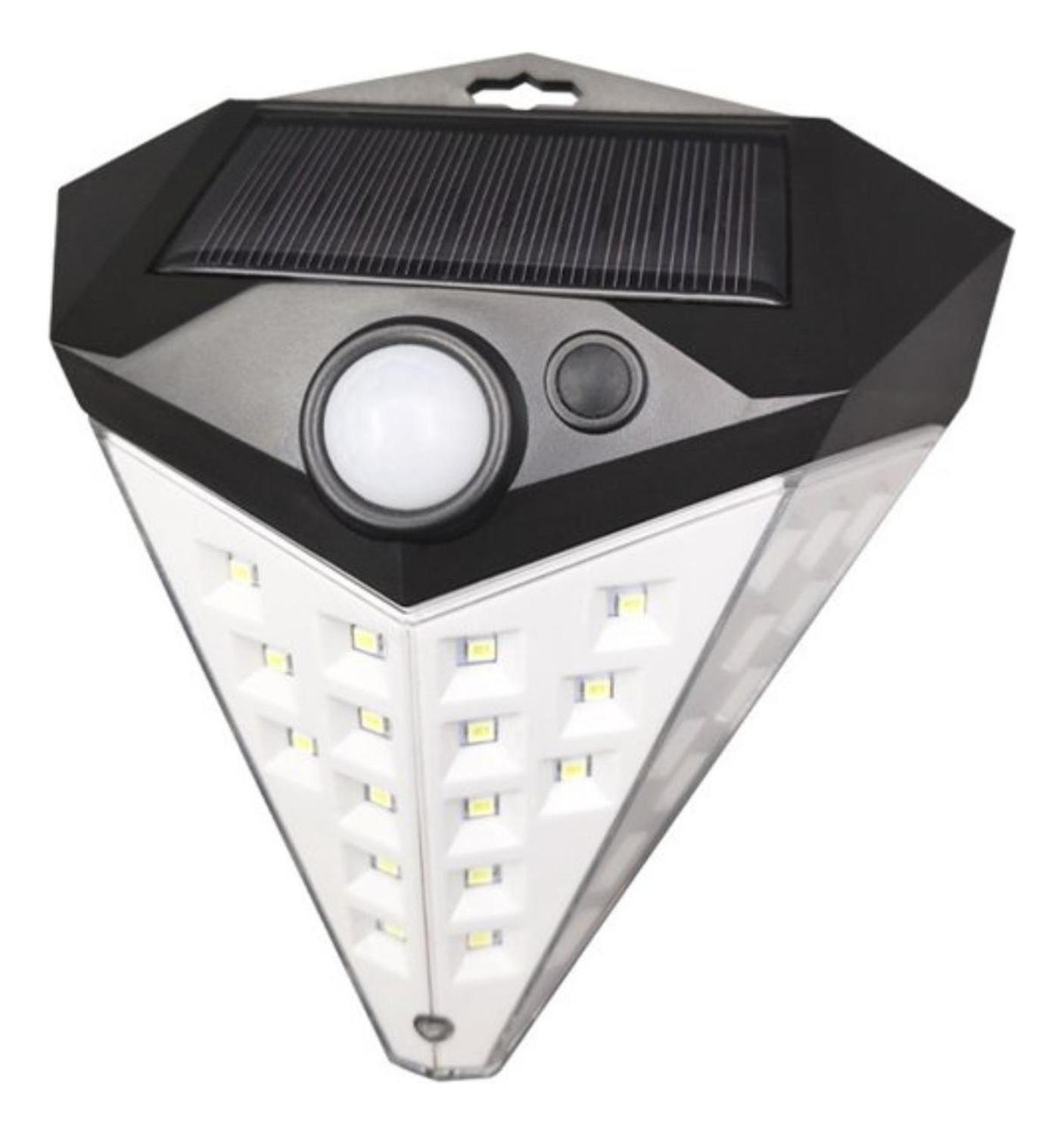 Foco Solar 39 LED Mini Aplique Pared Sensor-3