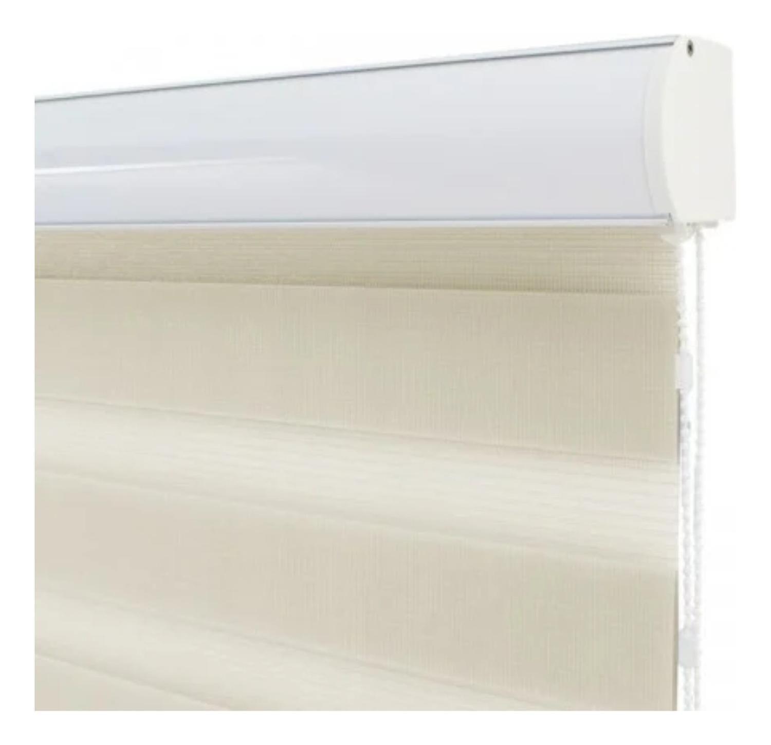 Cortina Roller Persiana Dúo Beige 150x220 CM-1