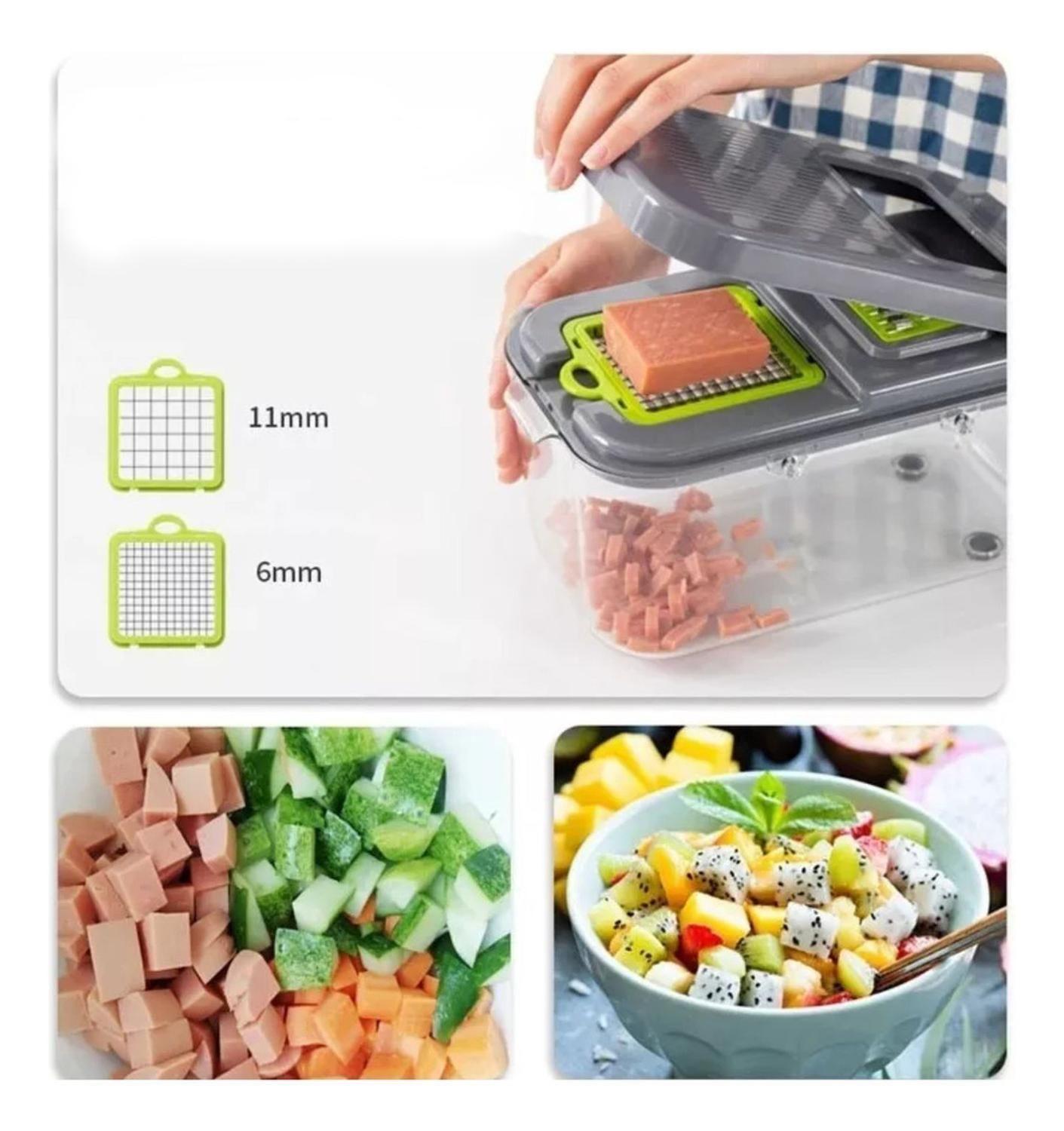 Picador Cortador Rayador Verduras Frutas 22 en 1-5