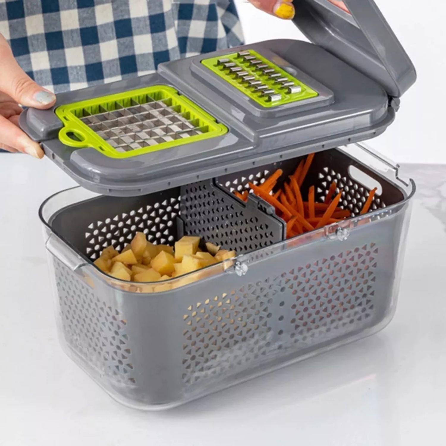 Picador Cortador Rayador Verduras Frutas 22 en 1-6