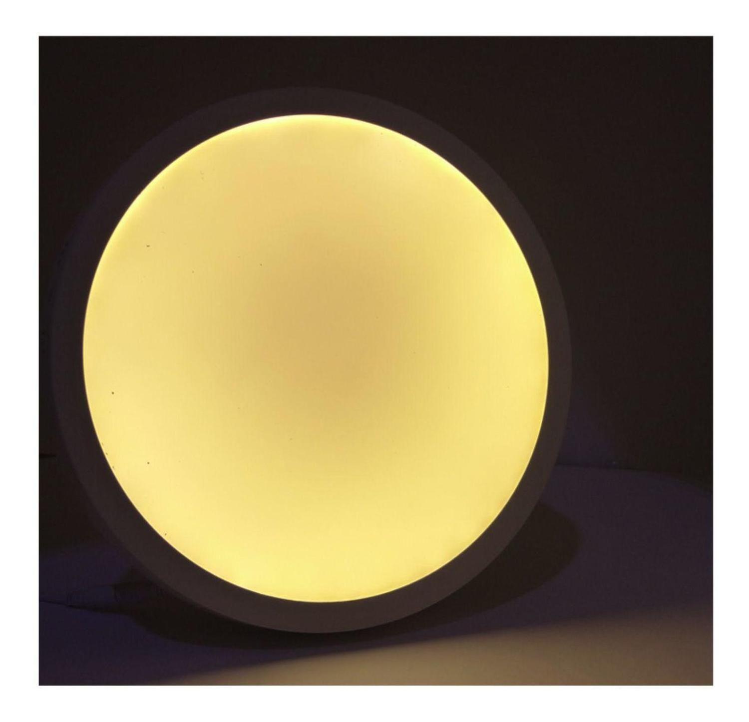 Foco LED Panel Sobrepuesto 24 Watt Luz Cálida-4