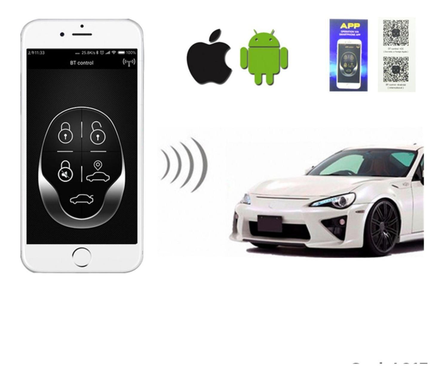 Alarma Auto Smartphone Android IOS Control Remoto-5