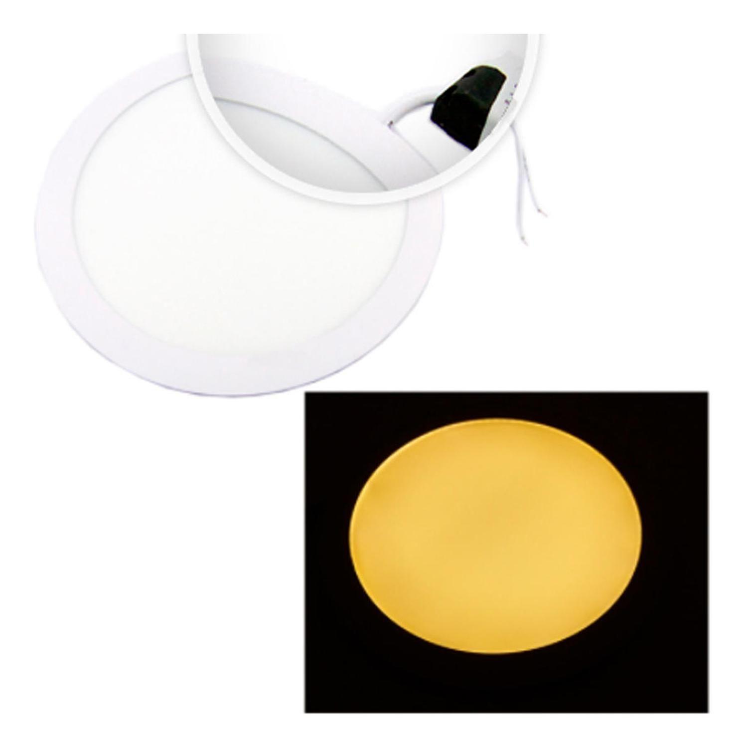 Foco LED Panel 18 Watt Luz Cálida 220 V-4