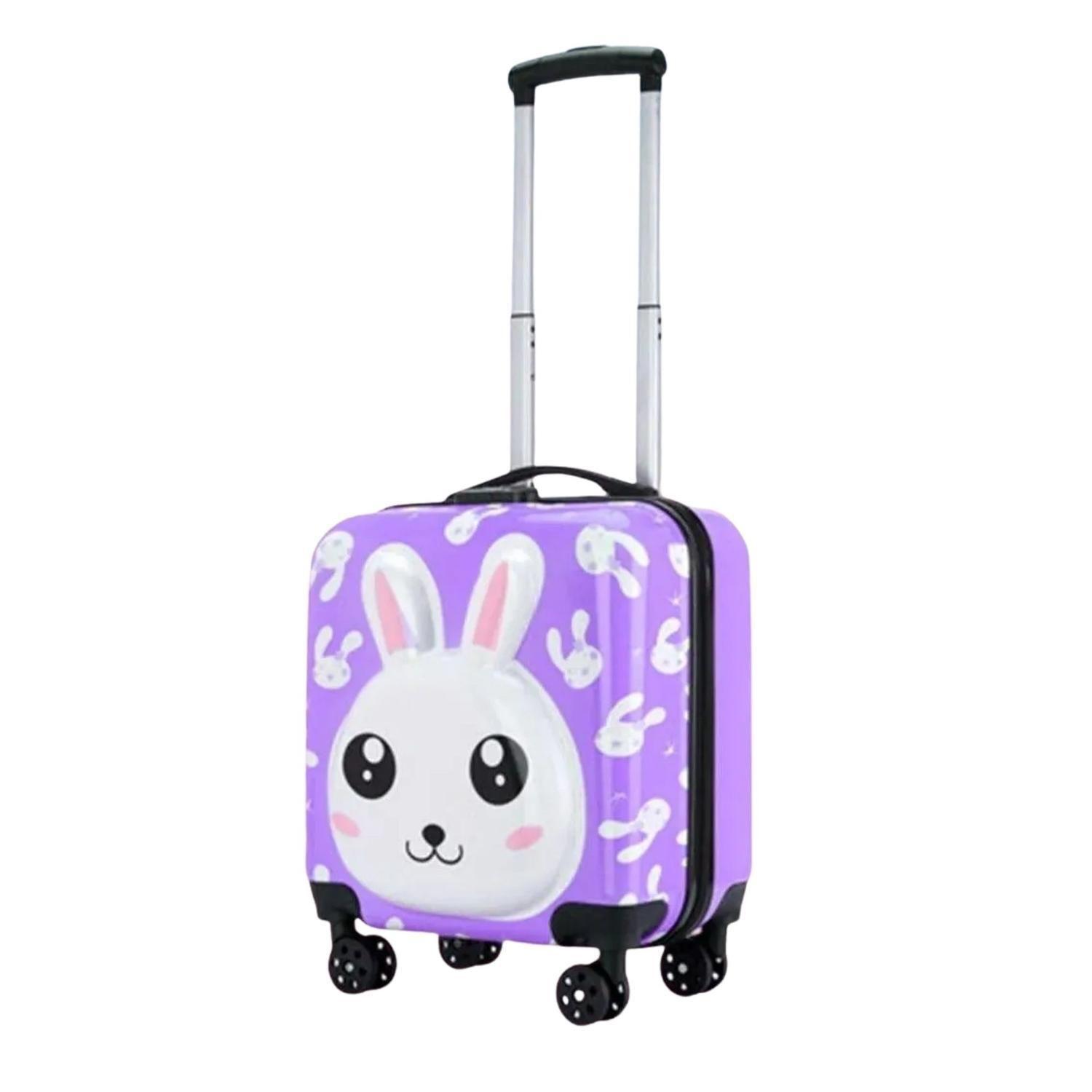Mochila Maleta Viaje Pollito Infantil 30 LT Violeta-1