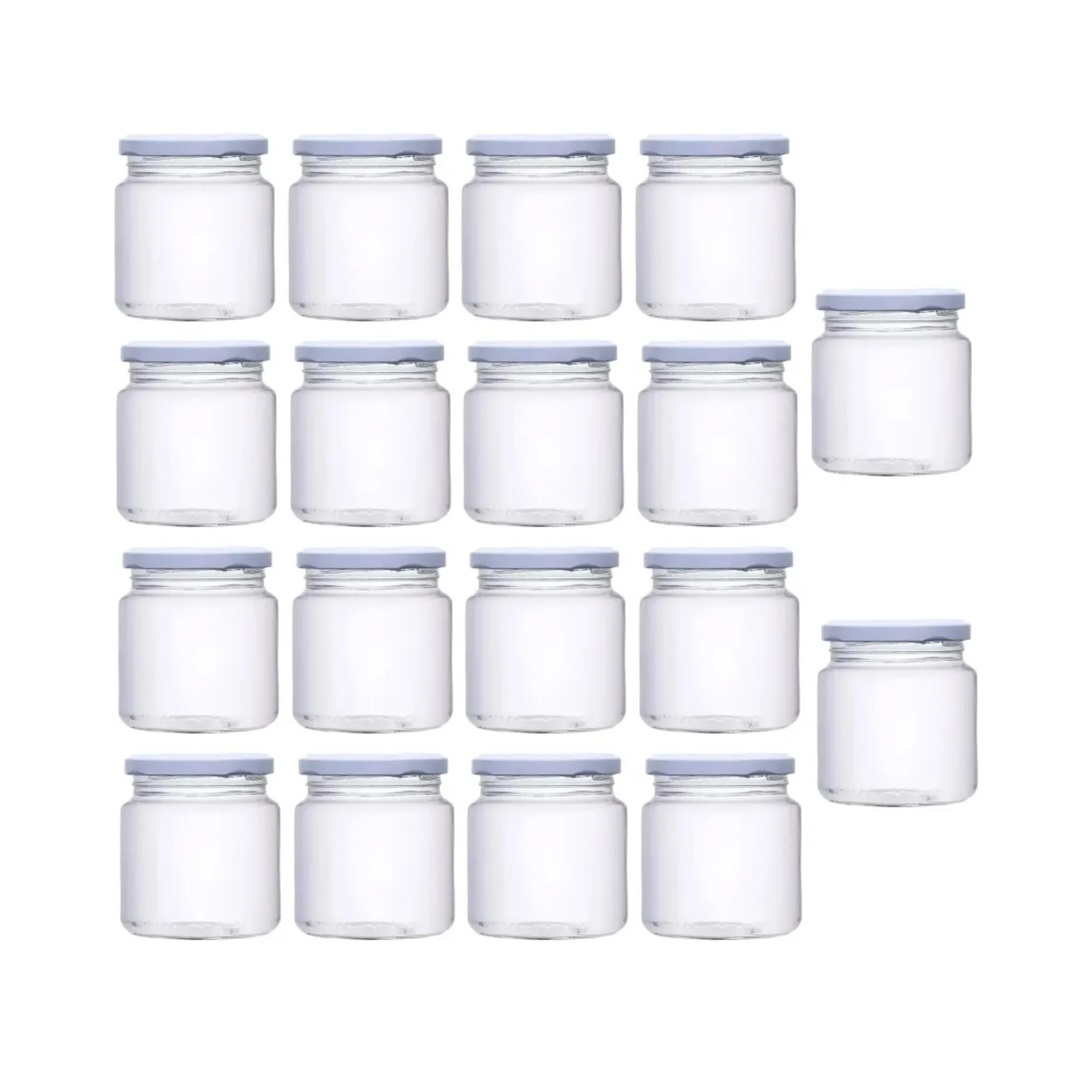 Pack 18 Unidades Frascos Conservero Vidrio 500 ML-0