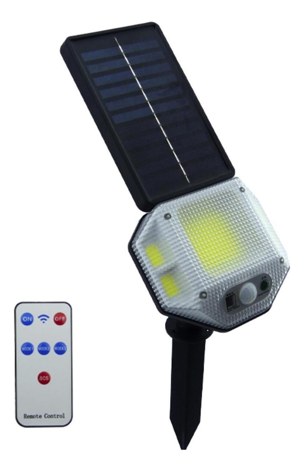 Estaca LED Solar COB PVC Sensor Control Remoto-0