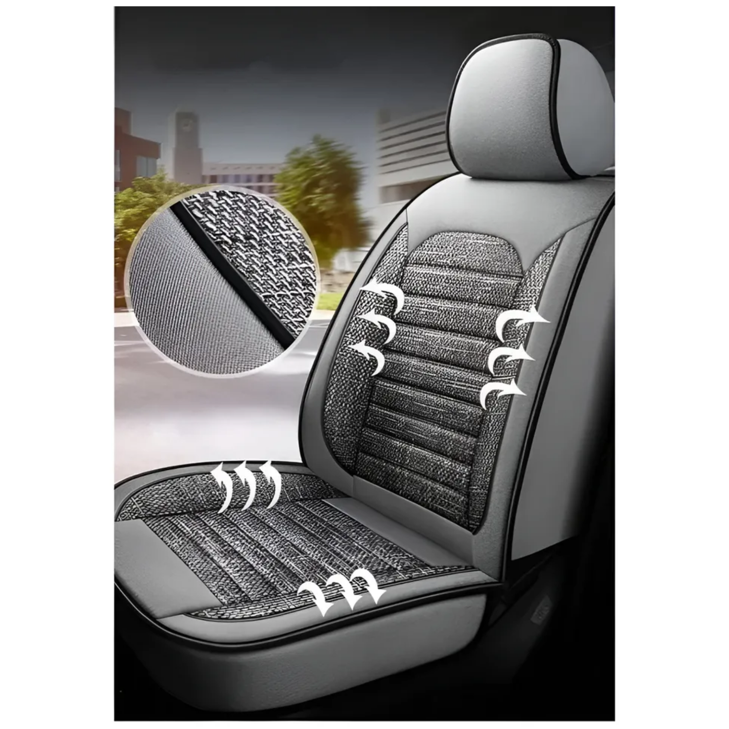 Kit Fundas Cubre Asiento Universales Auto-3