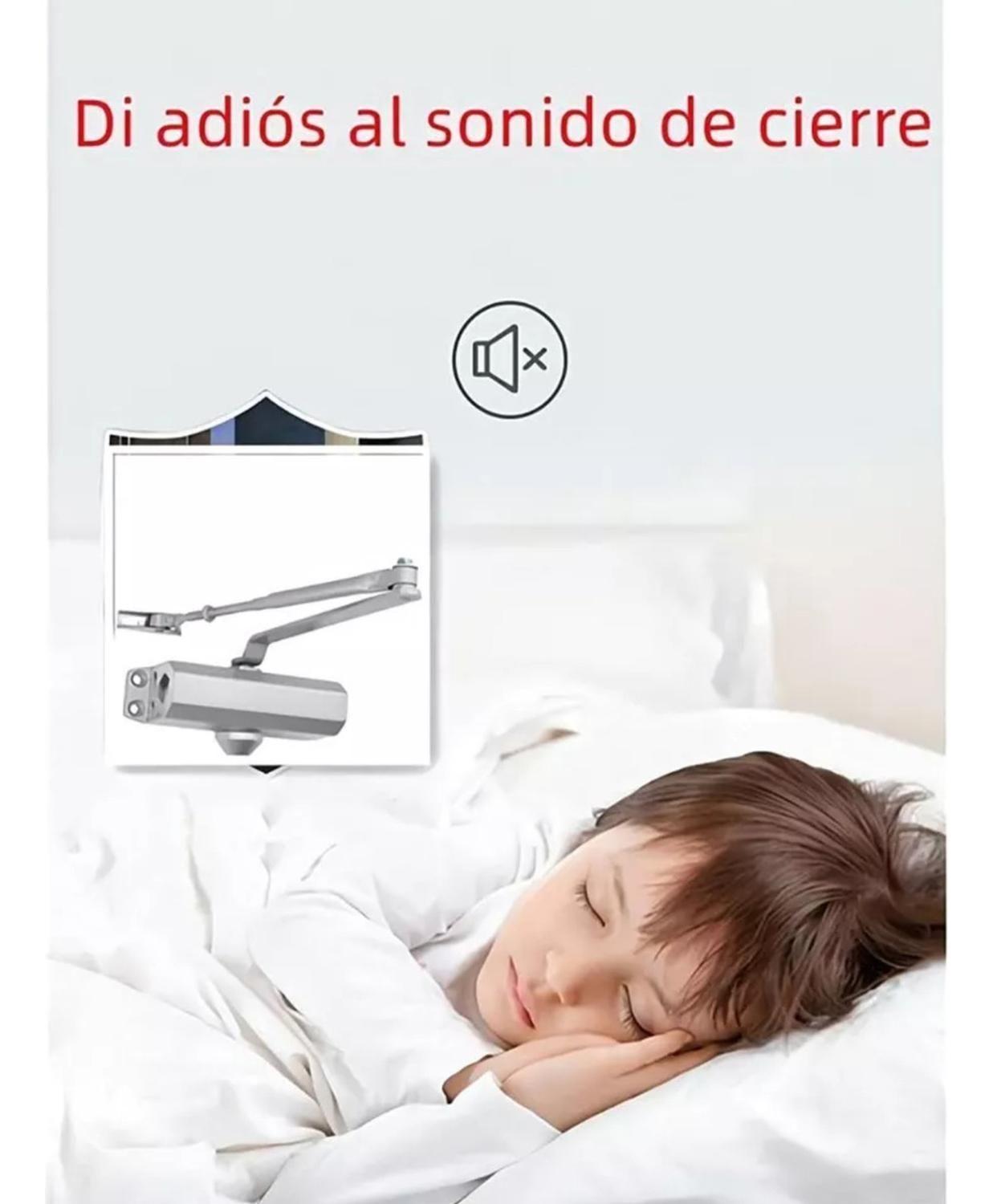 Cierrapuertas Suave Silenciosa Brazo Hidráulico 25-45 KG-3