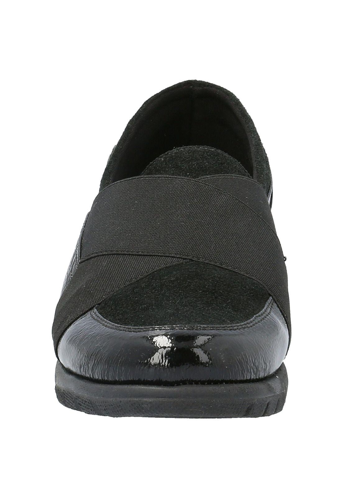 Slip On Cuero Mujer Adamina Negro-2