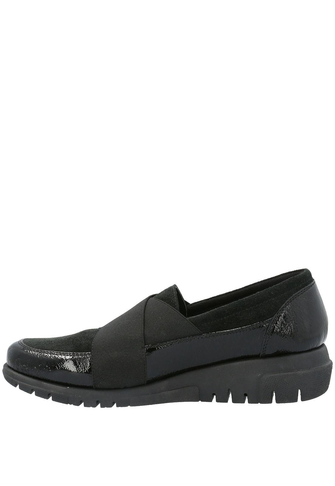 Slip On Cuero Mujer Adamina Negro-4