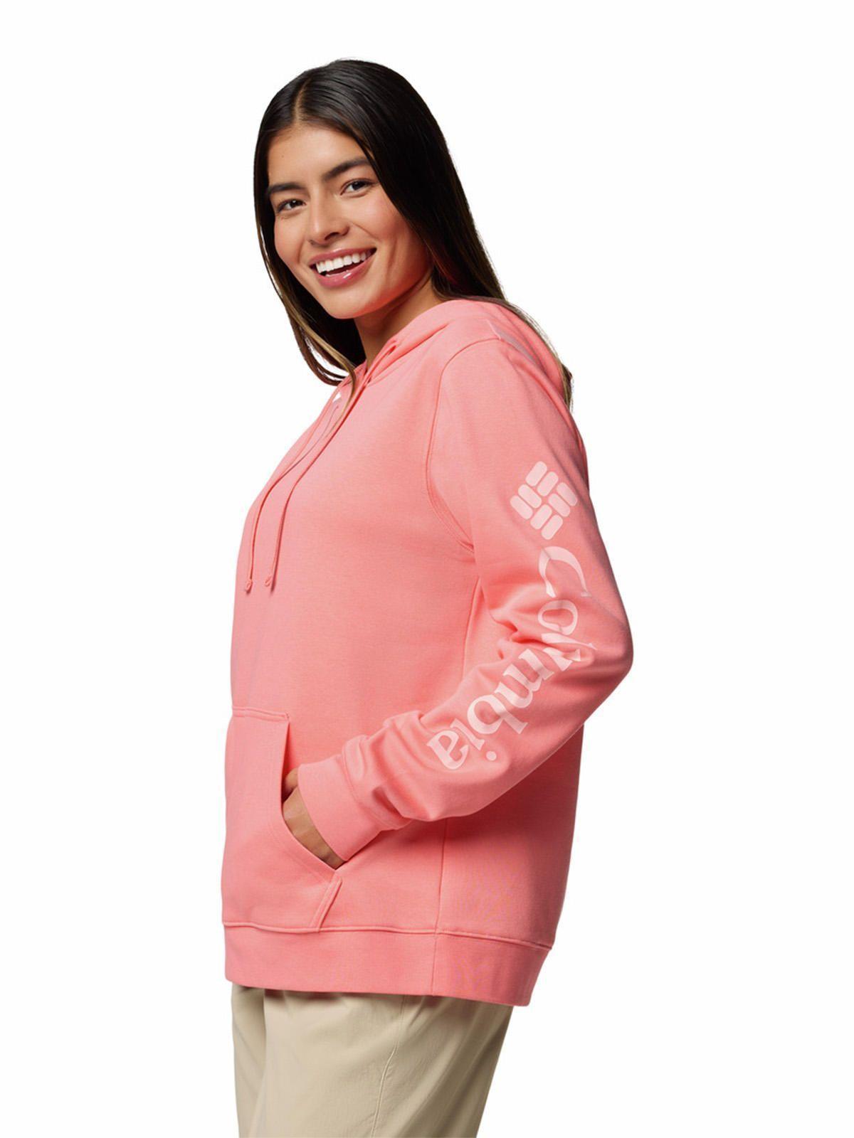 Polerón Mujer Beaumount Graphic Hoodie Rosado-1